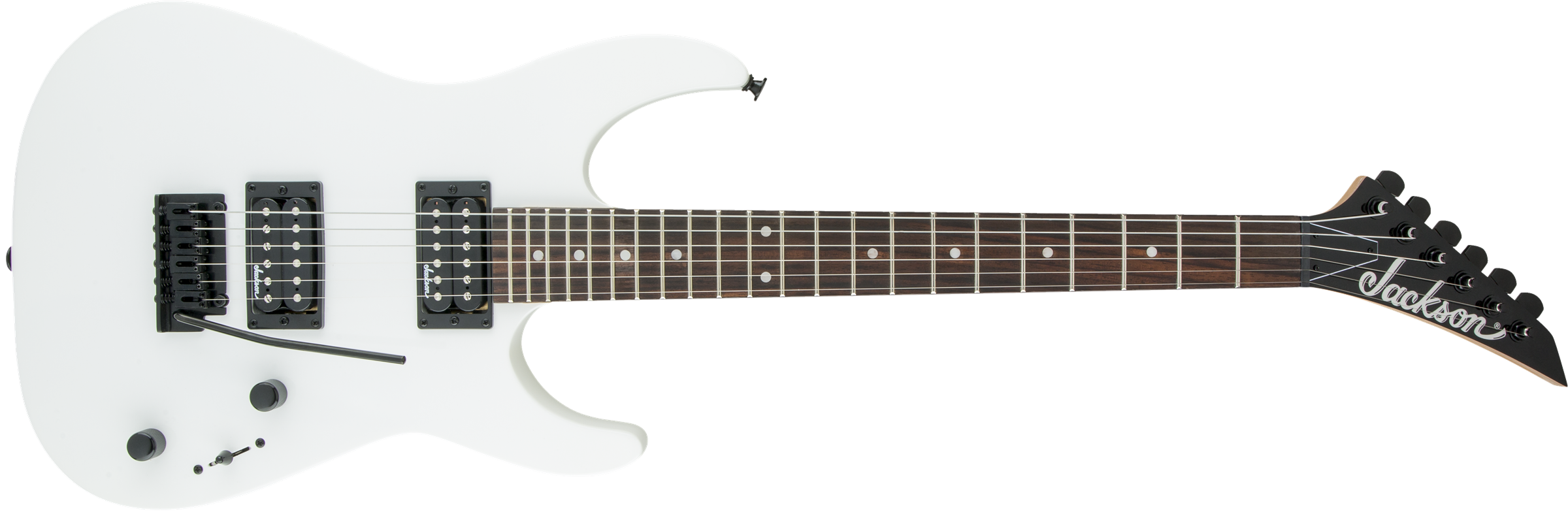 Jackson JS Series Dinky JS11 Amaranth Fingerboard Snow White