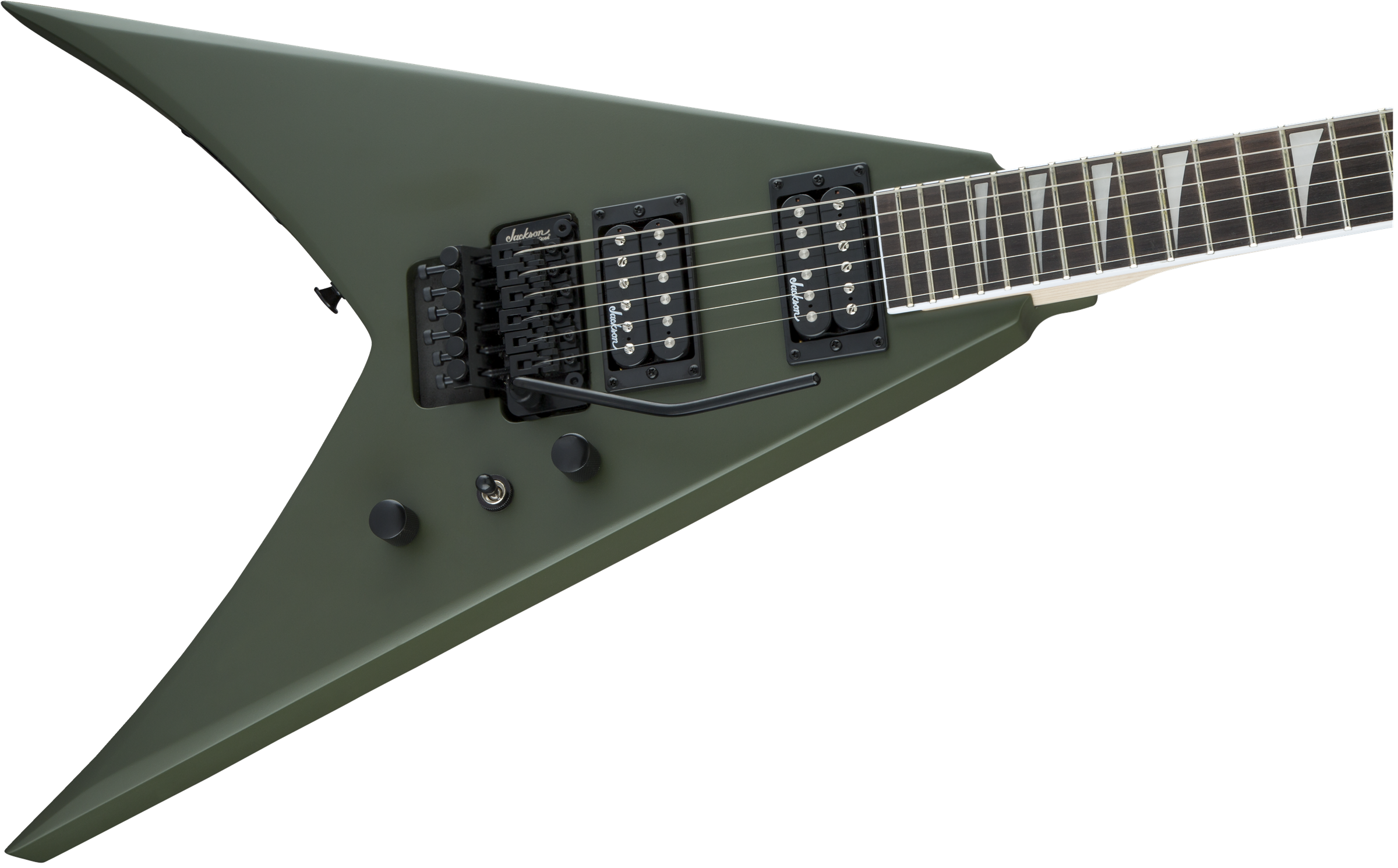 Jackson JS Series King V JS32 Amaranth Fingerboard Matte Army Drab