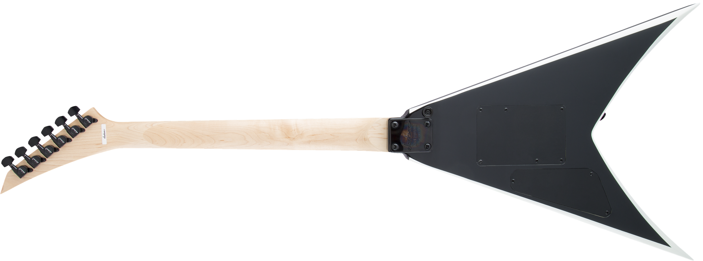 Jackson JS Series King V JS32 Amaranth Fingerboard Black with White Bevels