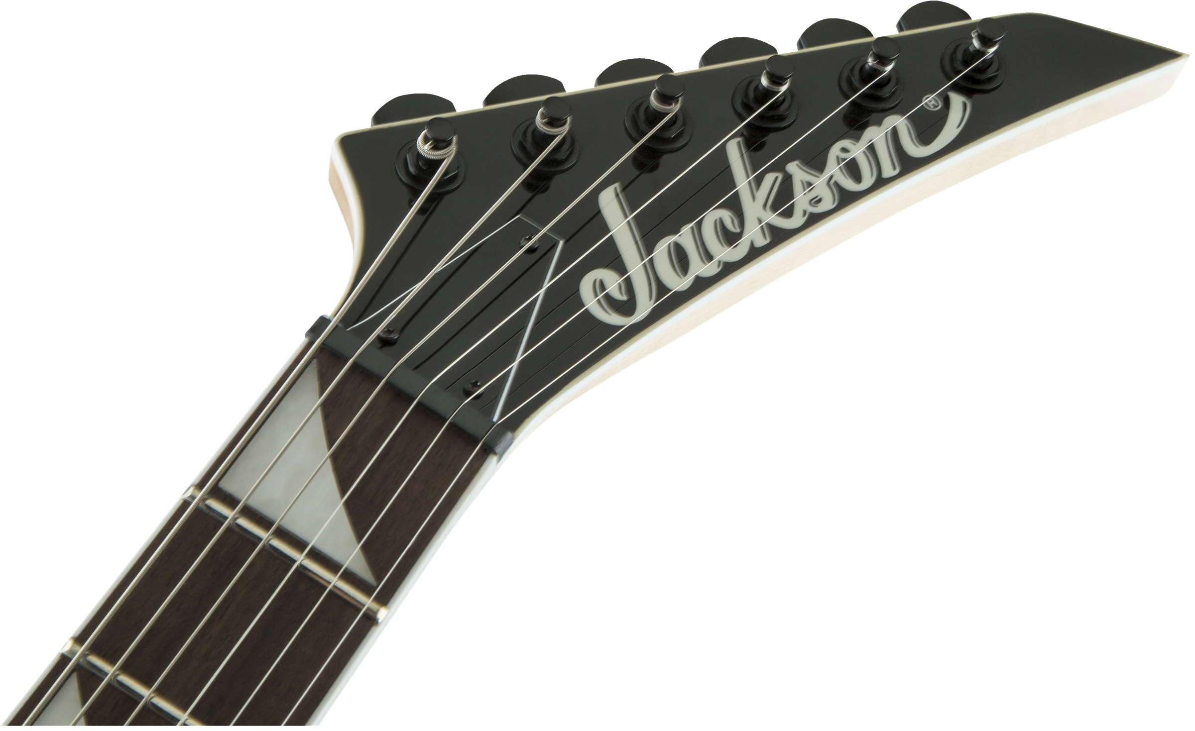 Jackson JS Series Rhoads JS32T Amaranth Fingerboard White with Black Bevels