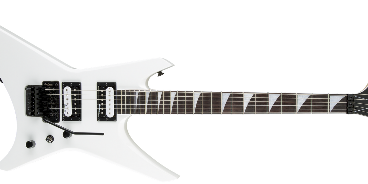 Jackson JS Series Warrior JS32 Amaranth Fingerboard Snow White