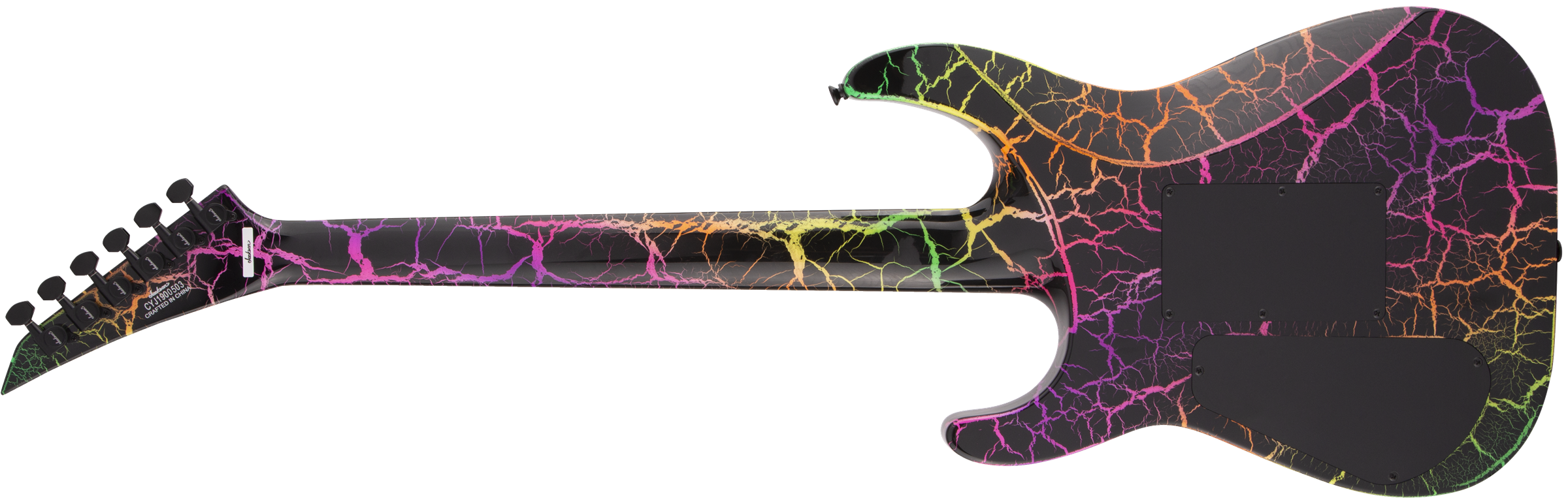 Jackson Pro Series Soloist SL3M Maple Fingerboard Rainbow Crackle 2911000500
