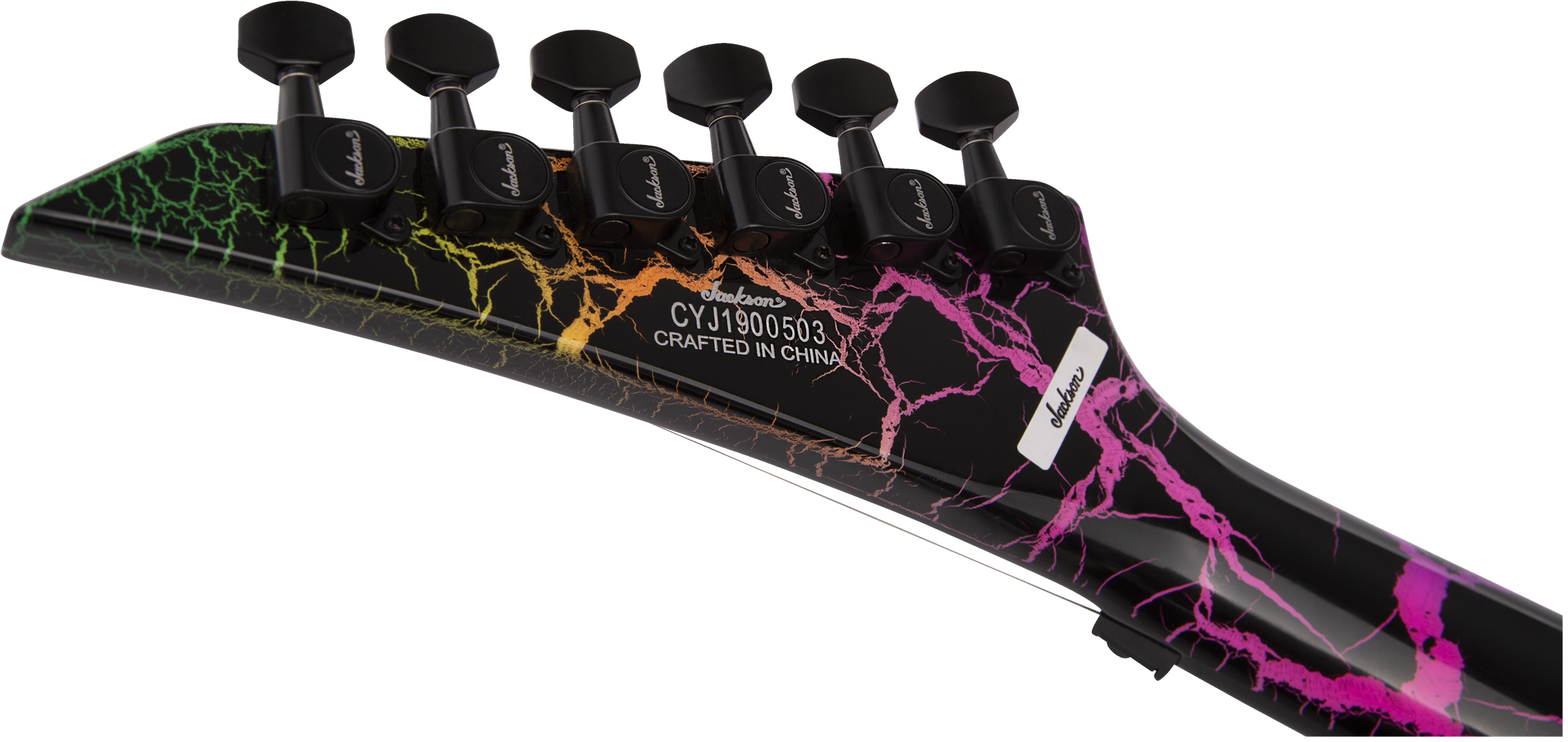 Jackson Pro Series Soloist SL3M Maple Fingerboard Rainbow Crackle 2911000500