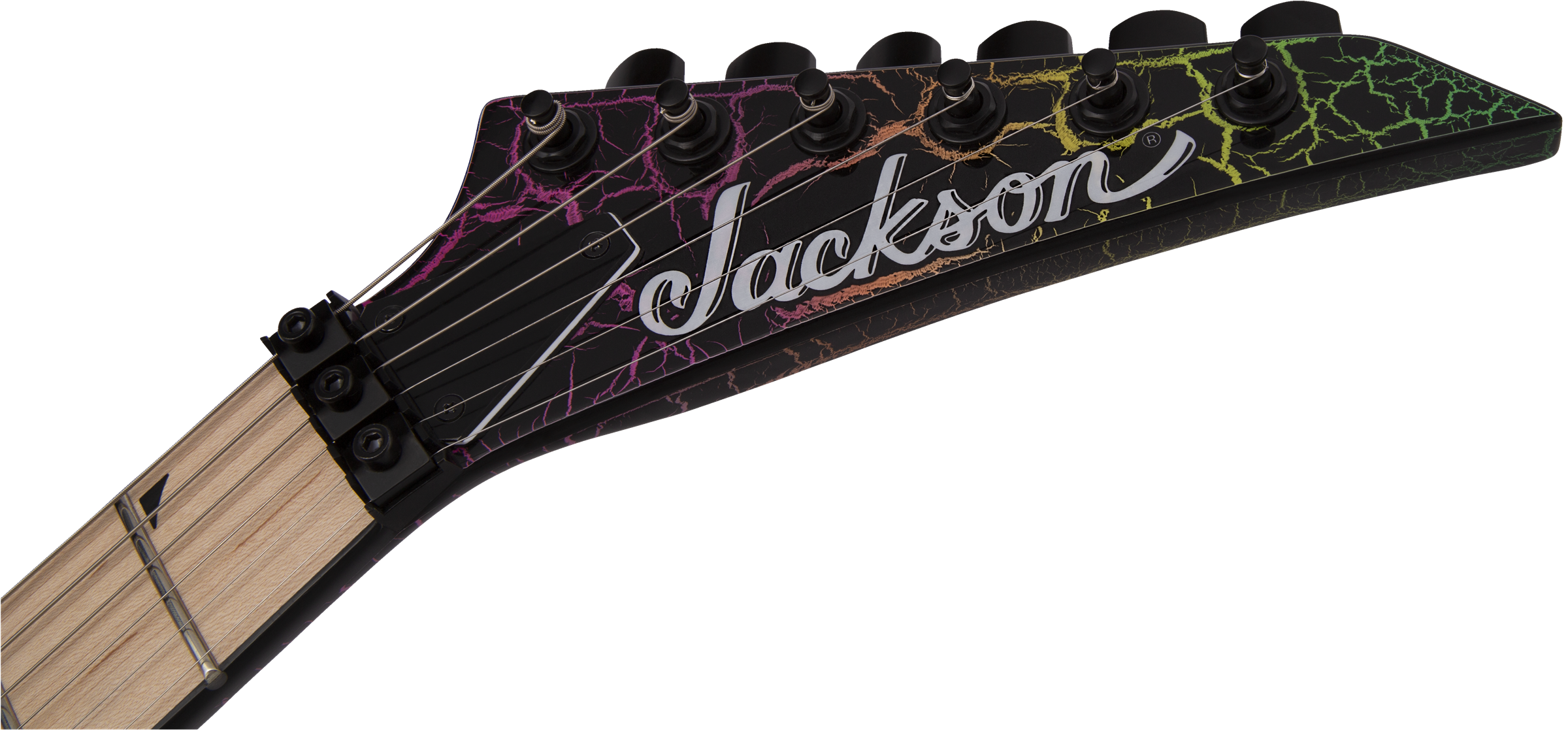 Jackson Pro Series Soloist SL3M Maple Fingerboard Rainbow Crackle 2911000500