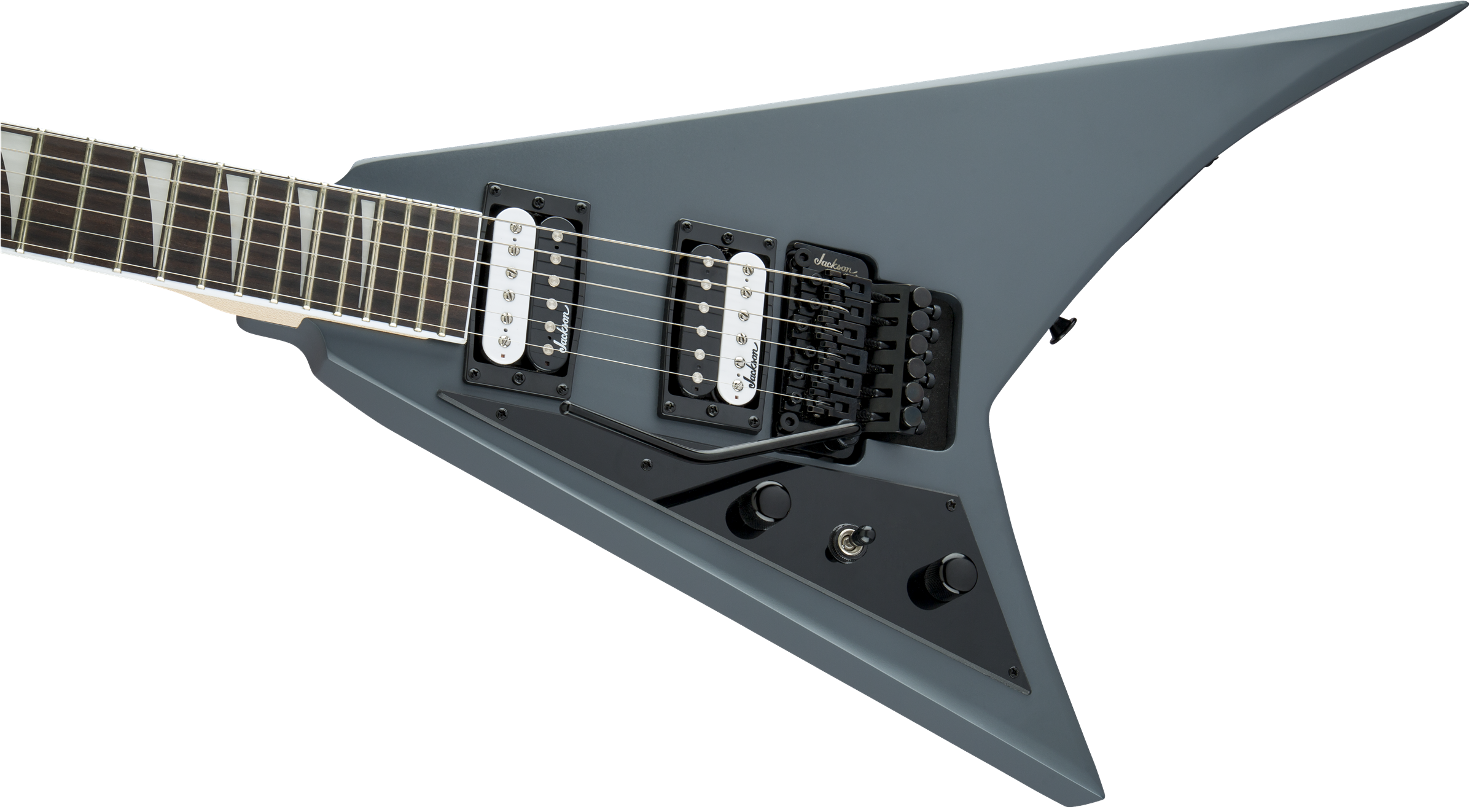 Jackson JS Series Rhoads JS32 Left Handed Satin Gray