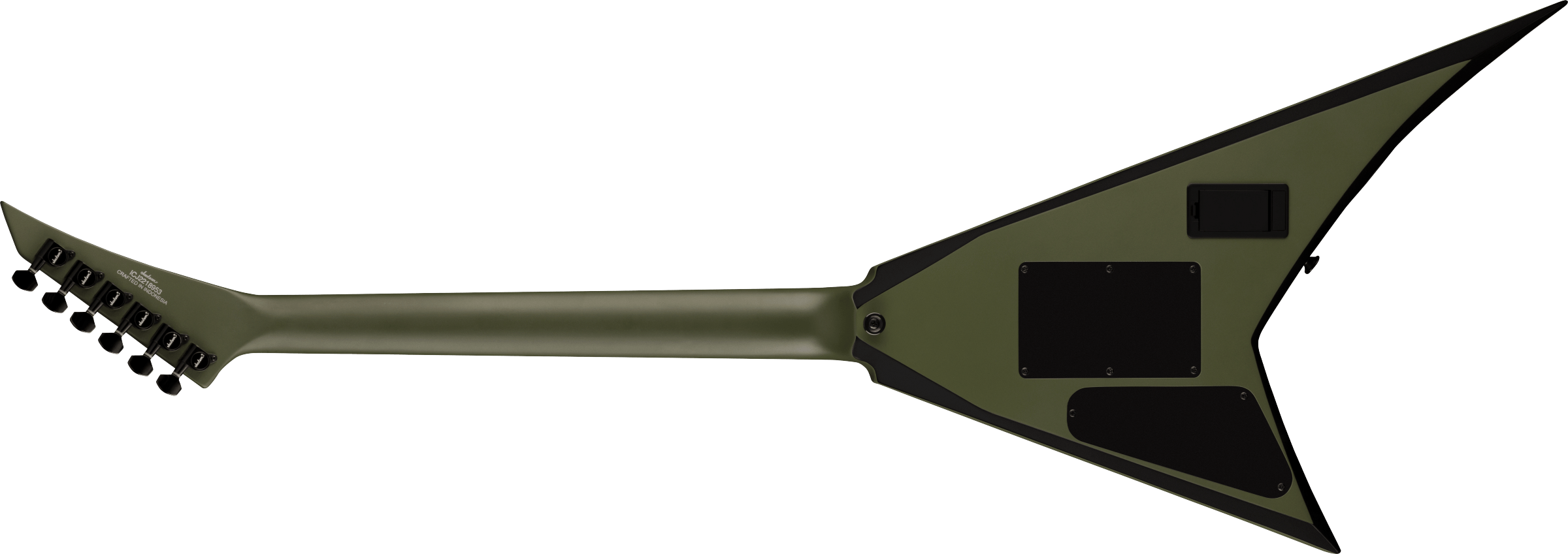 JACKSON X Series Rhoads RRX24 Matte Army Drab with Black Bevels MODEL 2913636520