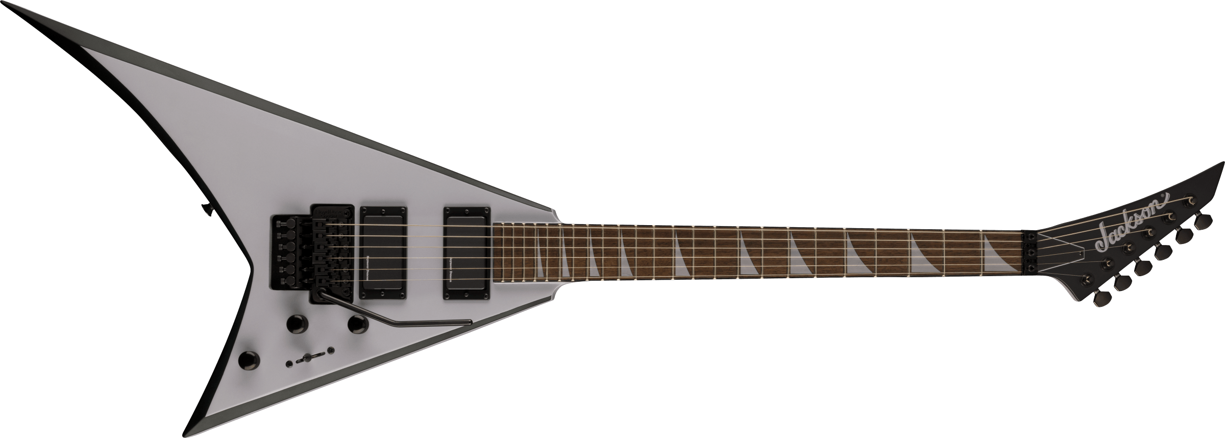 JACKSON X Series Rhoads RRX24 Battleship Gray with Black Bevels MODEL