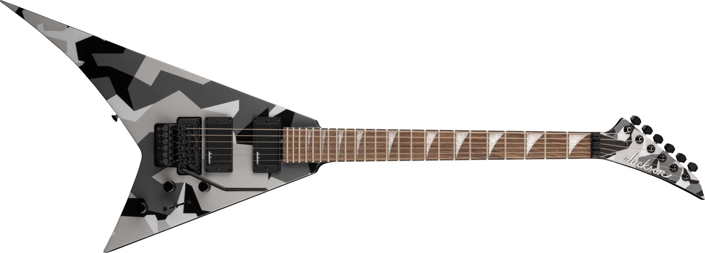 Jackson X Series Rhoads RRX24 Camo, Laurel Fingerboard, Winter Camo 2913636599