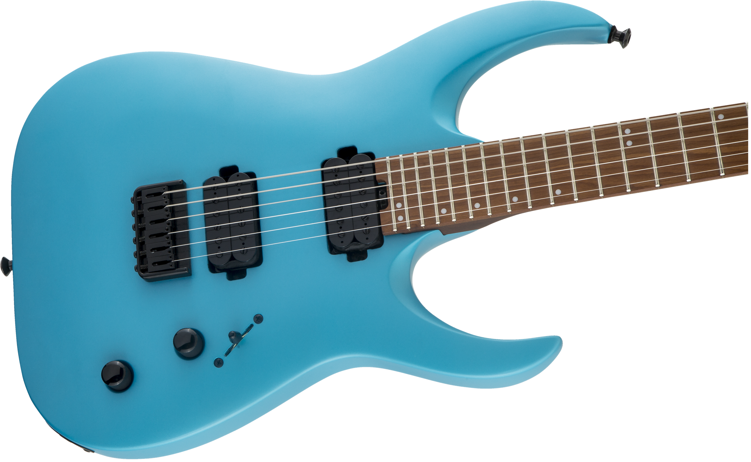 Jackson Pro Series Signature Misha Mansoor Juggernaut HT6 Caramelized Maple Fingerboard Matte Blue Frost 2019