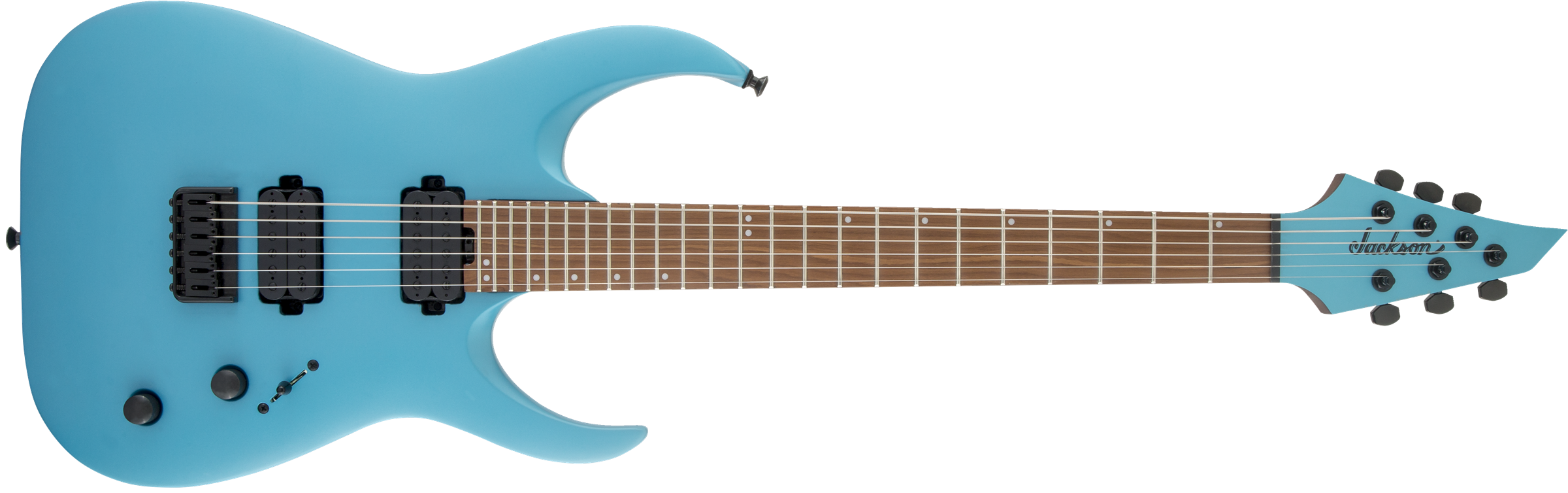 Jackson Pro Series Signature Misha Mansoor Juggernaut HT6 Caramelized Maple Fingerboard Matte Blue Frost 2019