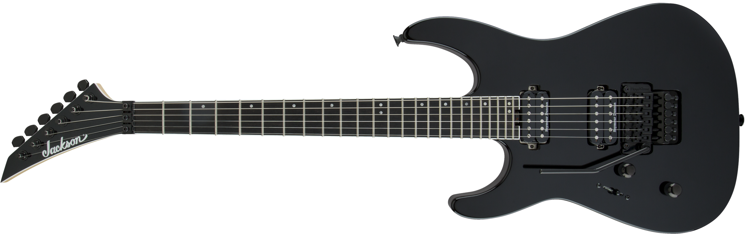 JACKSON Pro Series Dinky DK2 LEFT HANDED Ebony Fingerboard IN Gloss Black