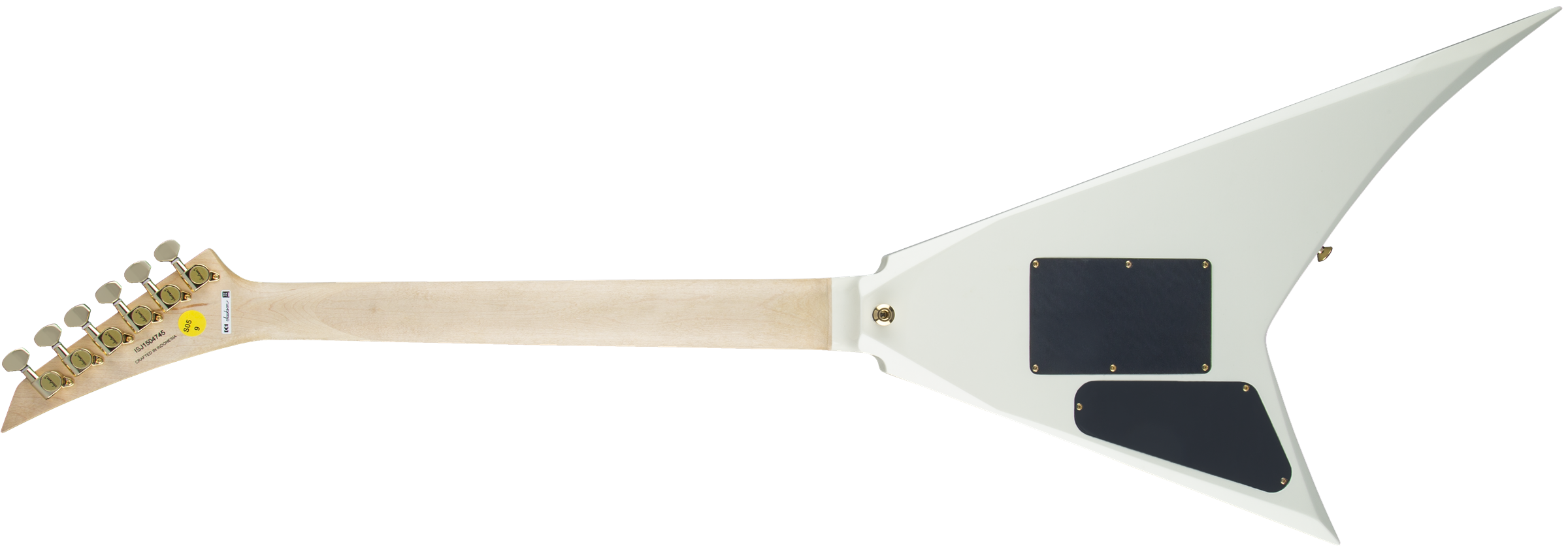 Jackson Pro Rhoads RR3 Ebony Fingerboard Ivory with Black Pinstripes 2914312557 SERIAL NUMBER ISJ2403404 - 6.8 LBS