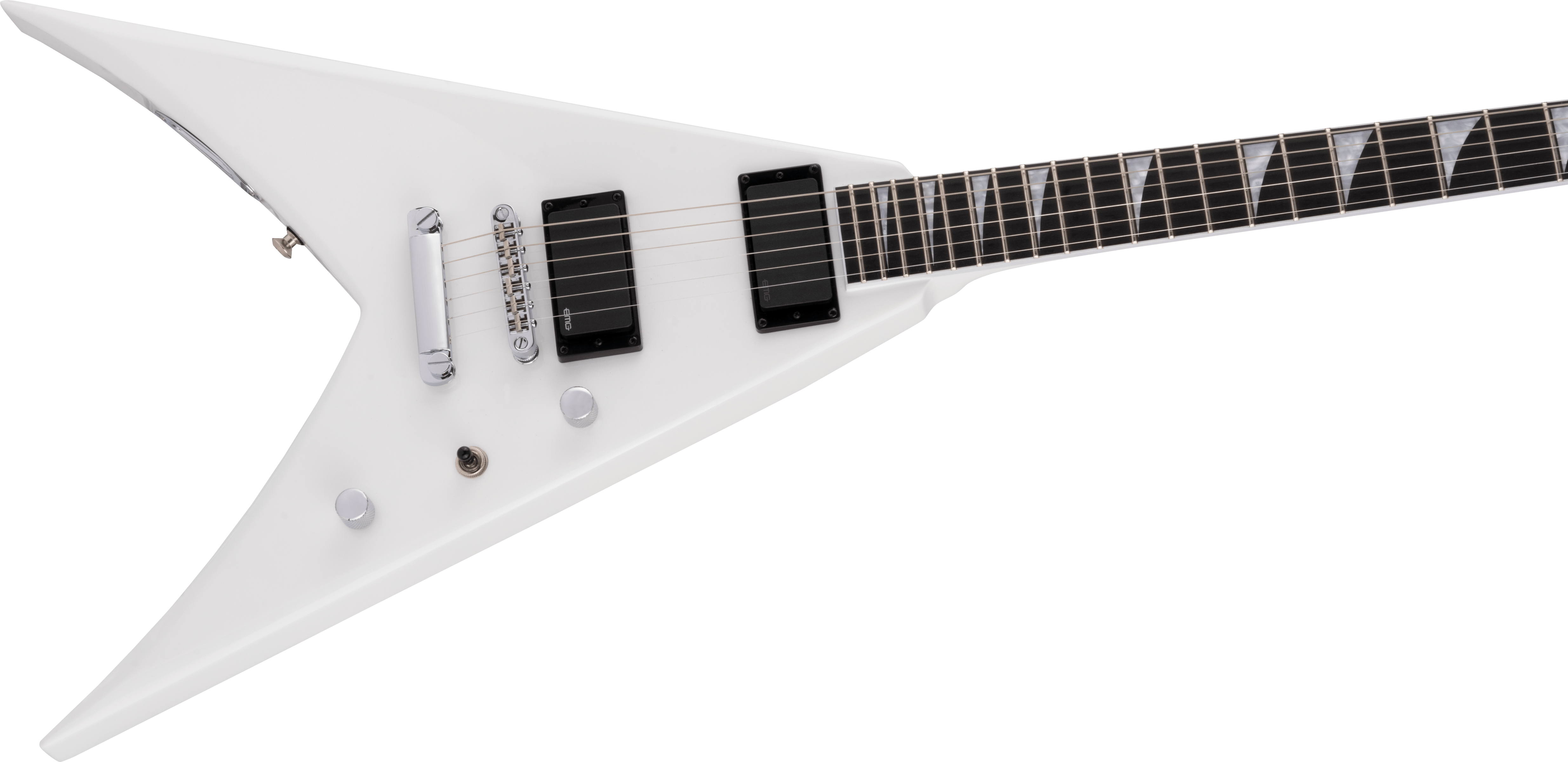 Jackson Pro Series King V KVTMG Ebony Fingerboard Snow White 2914413576
