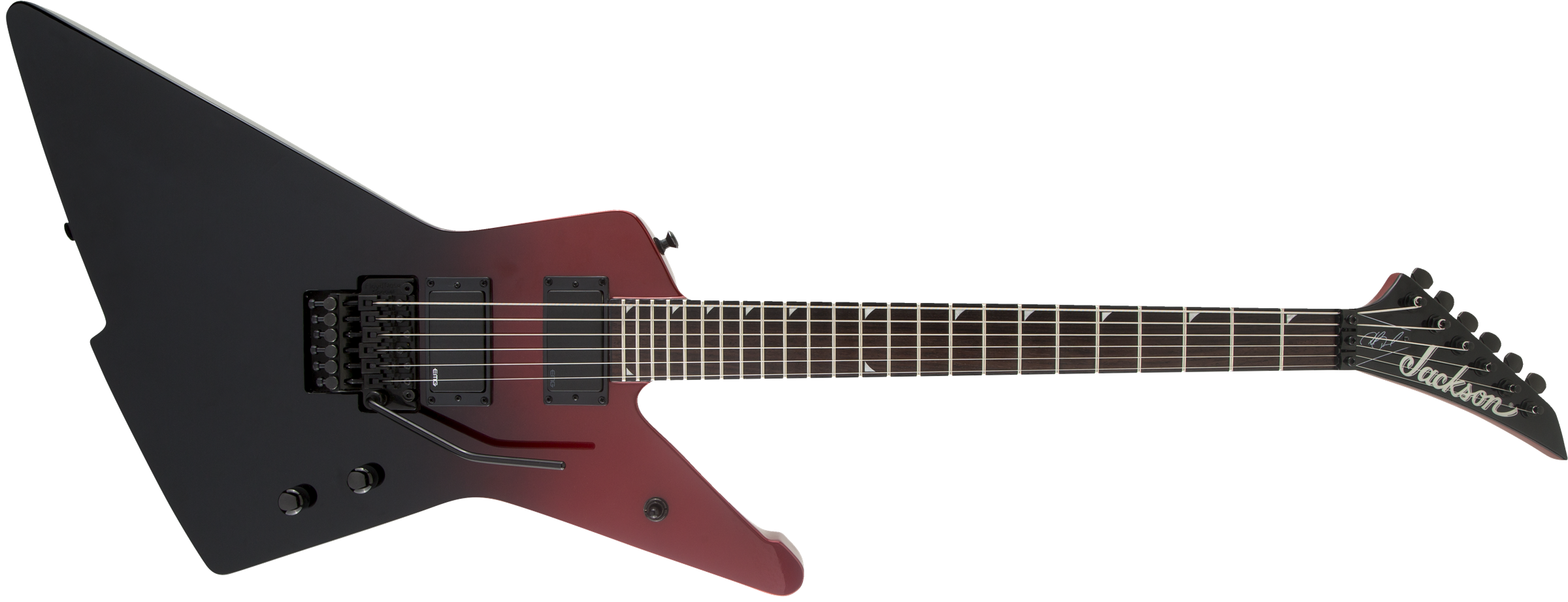 Jackson Pro Series Signature Phil Demmel Demmelition Fury PD, Laurel Fingerboard, Red Tide Fade 2916063533