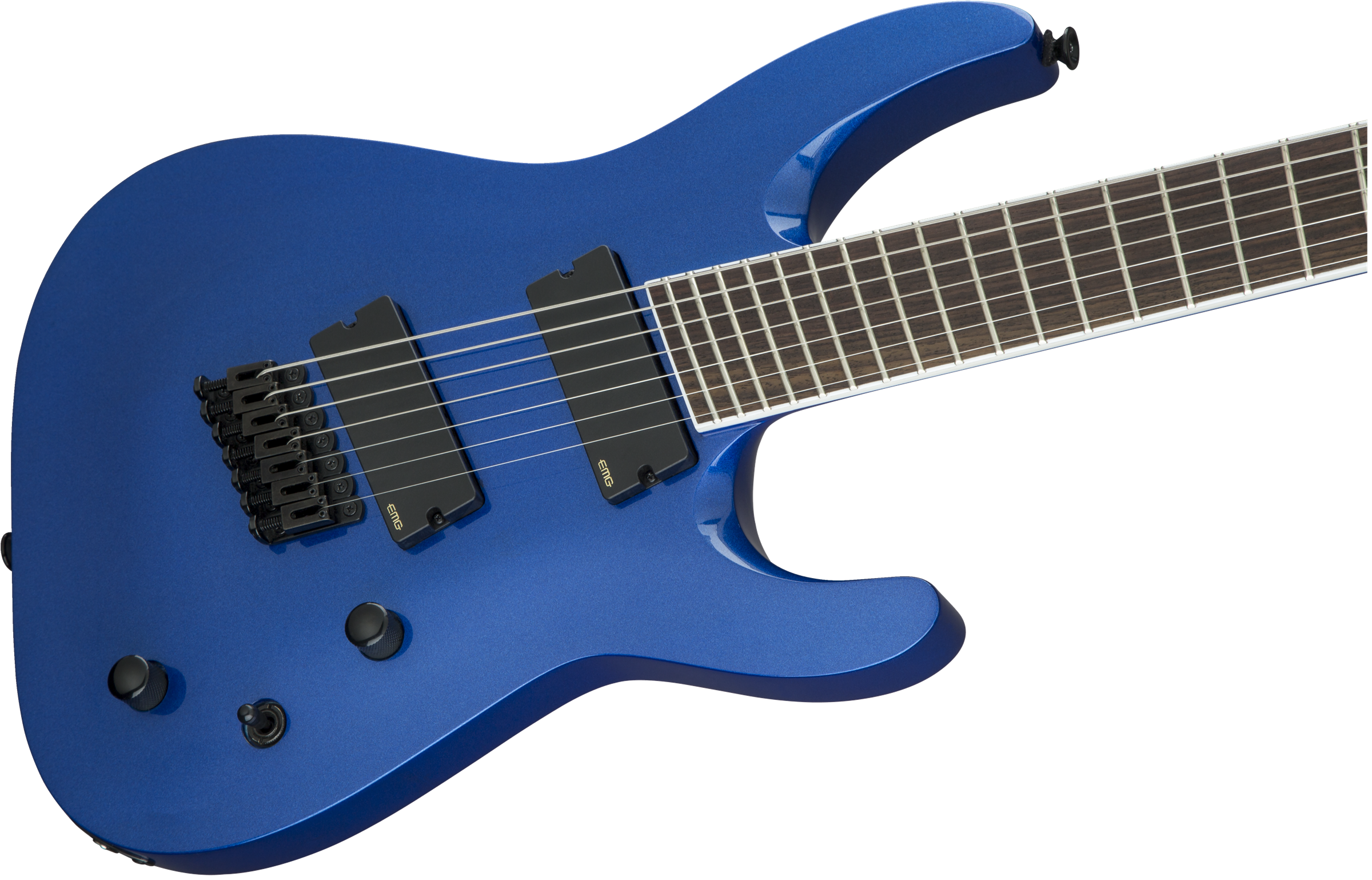 Jackson FAN FRET SLAT 7 Metallic Blue 2916868527