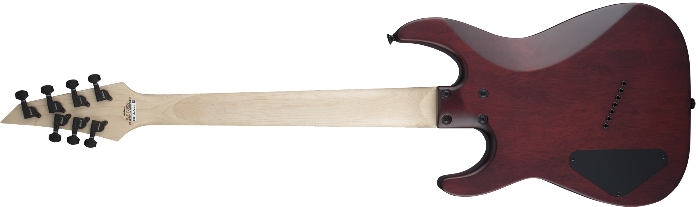 Jackson X Series Dinky Arch Top DKAF7 MS Multi-Scale Stained Mahogany