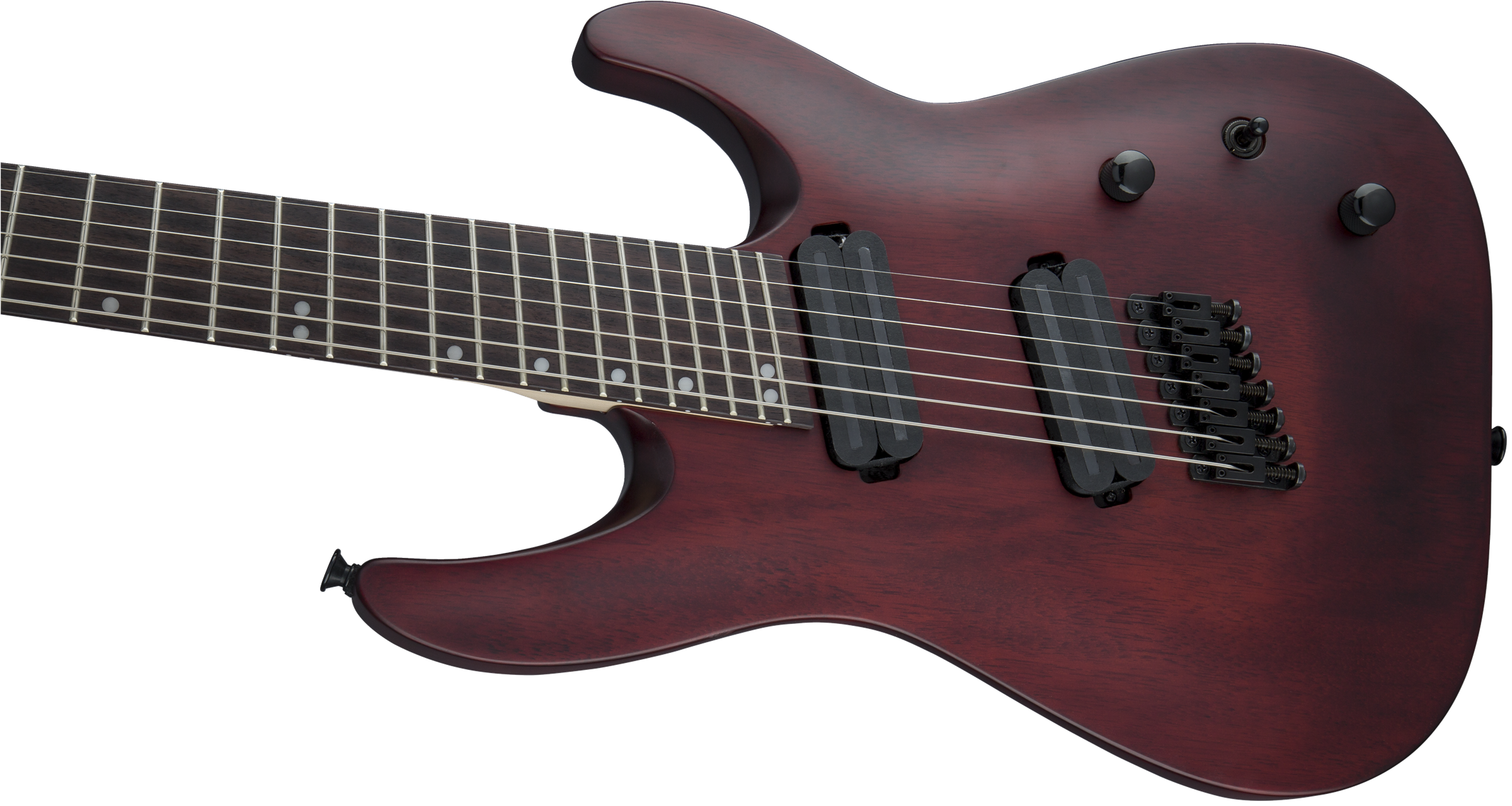 Jackson X Series Dinky Arch Top DKAF7 MS Multi-Scale Stained Mahogany