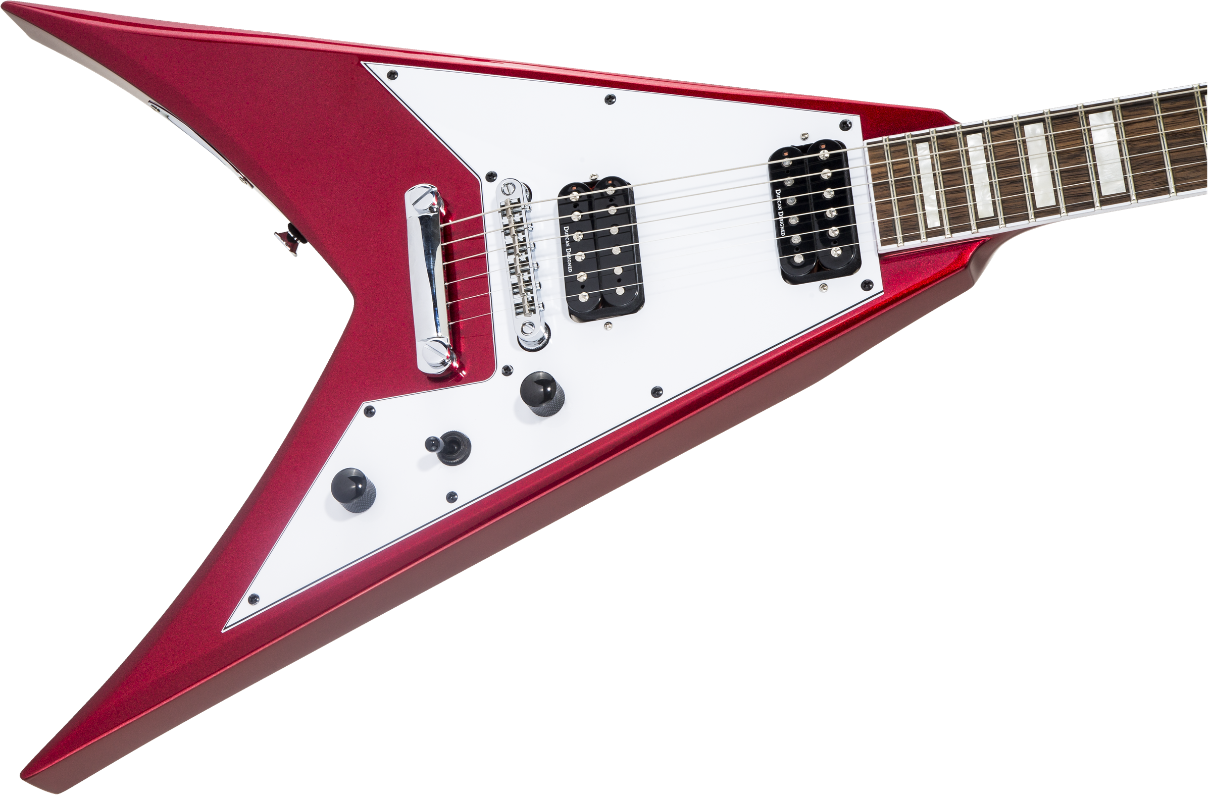 Jackson X Series Signature Scott Ian King V KVXT Candy Apple Red