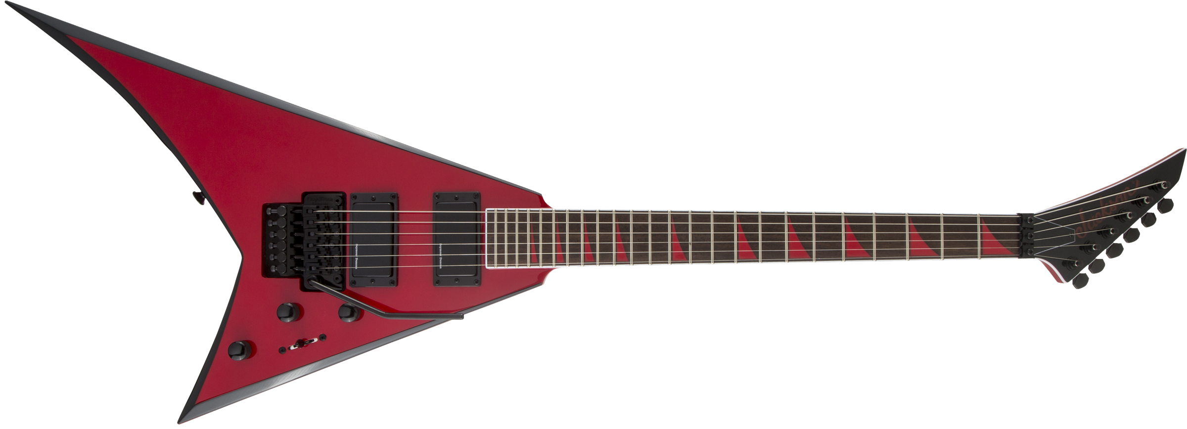 Jackson  X Series Rhoads RRX24 Red with Black Bevels