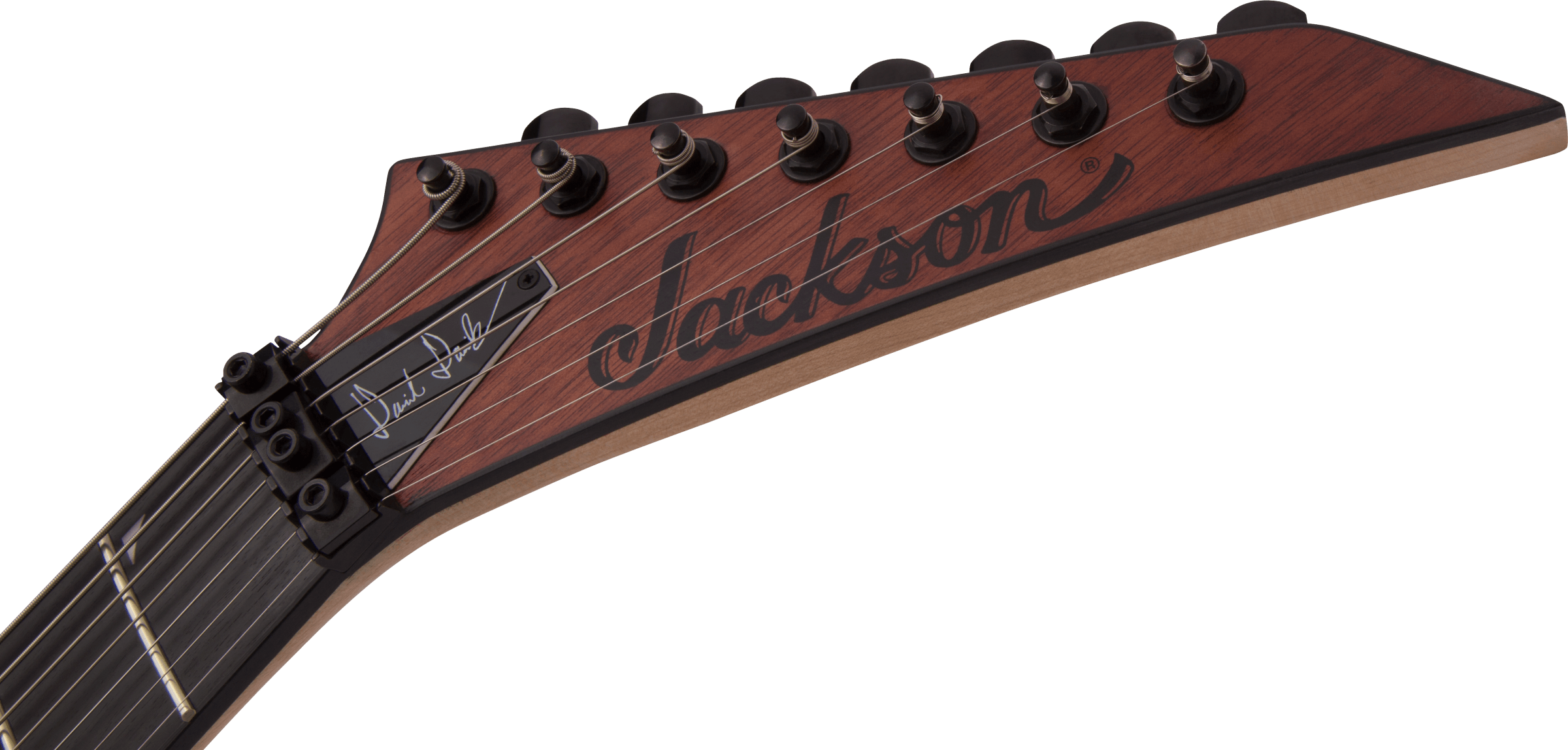 Jackson Pro Series Signature Dave Davidson Warrior WR7 MAH Ebony Fingerboard Walnut Stain 2916507557