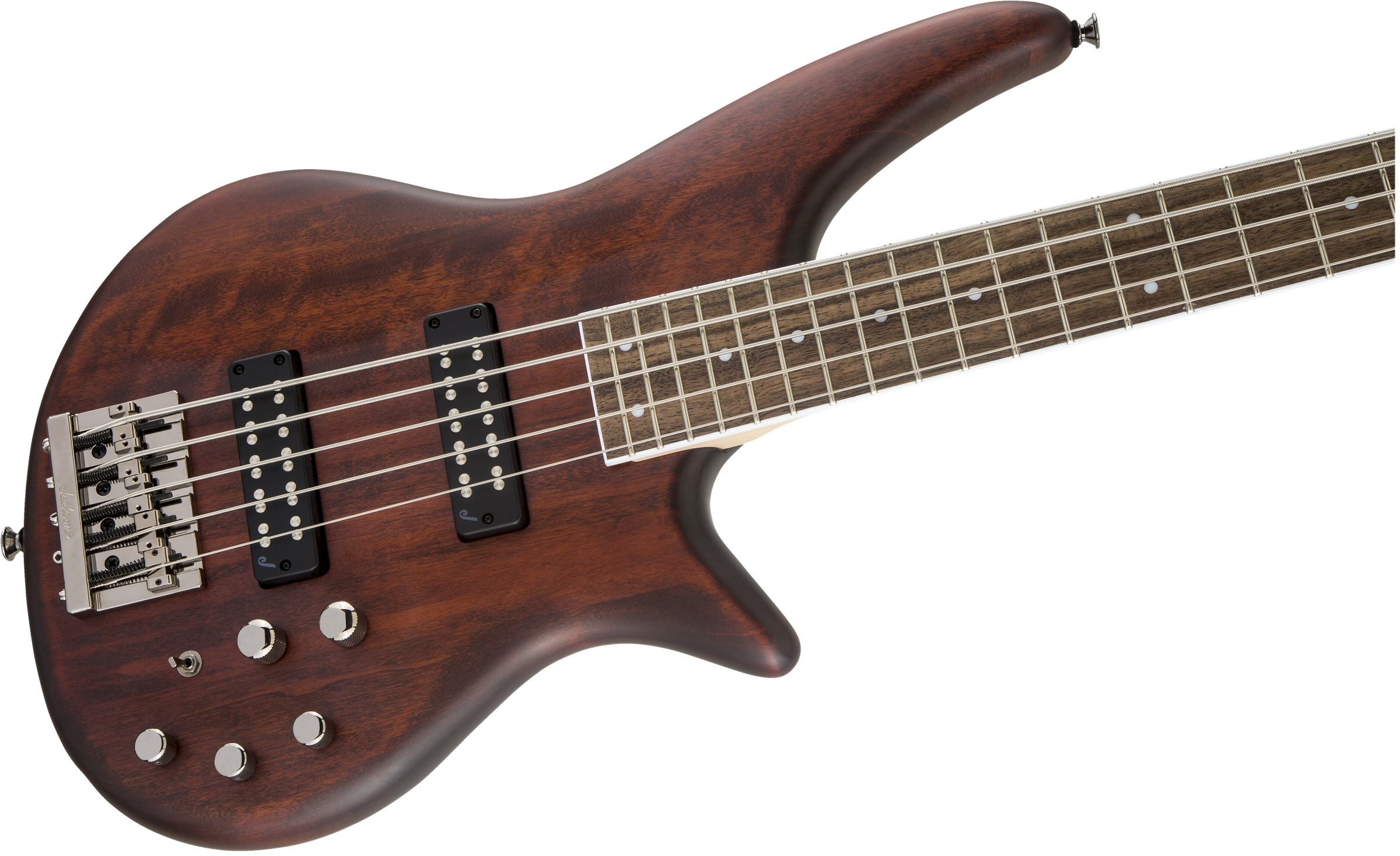 Jackson JS Series Spectra Bass JS3V Laurel Fingerboard Walnut Stain