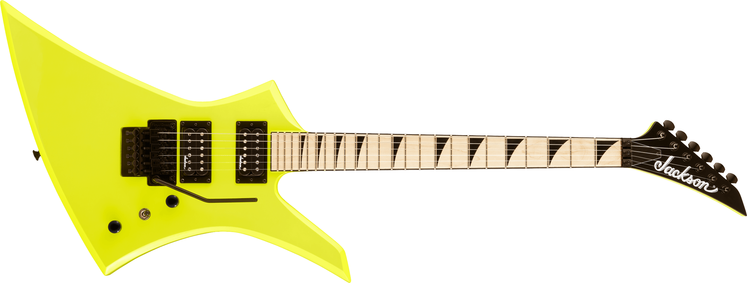 Jackson X Series Kelly KEXM Maple Fingerboard Neon Yellow 2919904504