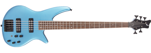 Jackson X Series Spectra Bass SBX V Laurel Fingerboard Electric Blue  2919924527
