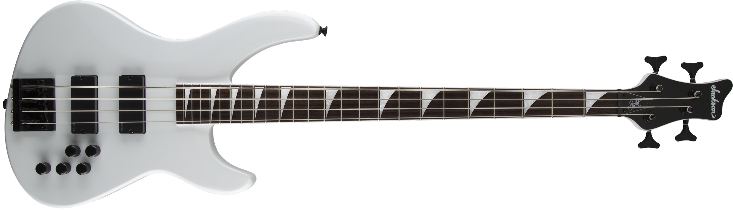 Jackson Pro Series Signature Chris Beattie Concert™ Bass, Laurel Fingerboard, Snow White 2919999368