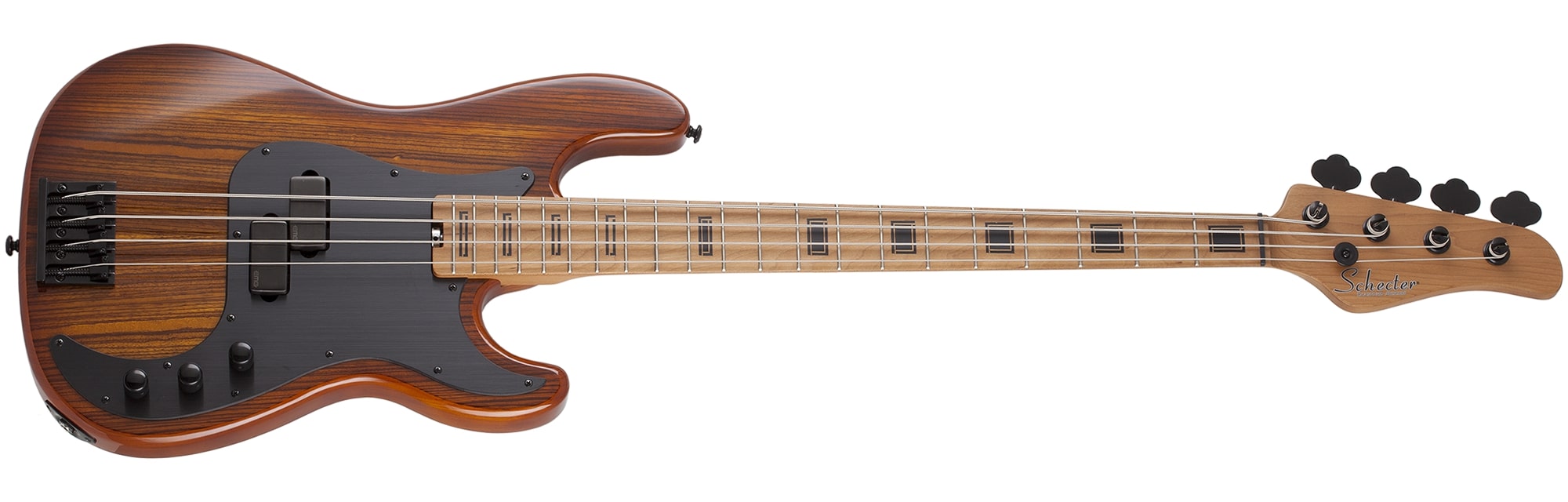 Schecter P-4 Exotic Electric Bass, Faded Vintage Sunburst 2927-SHC