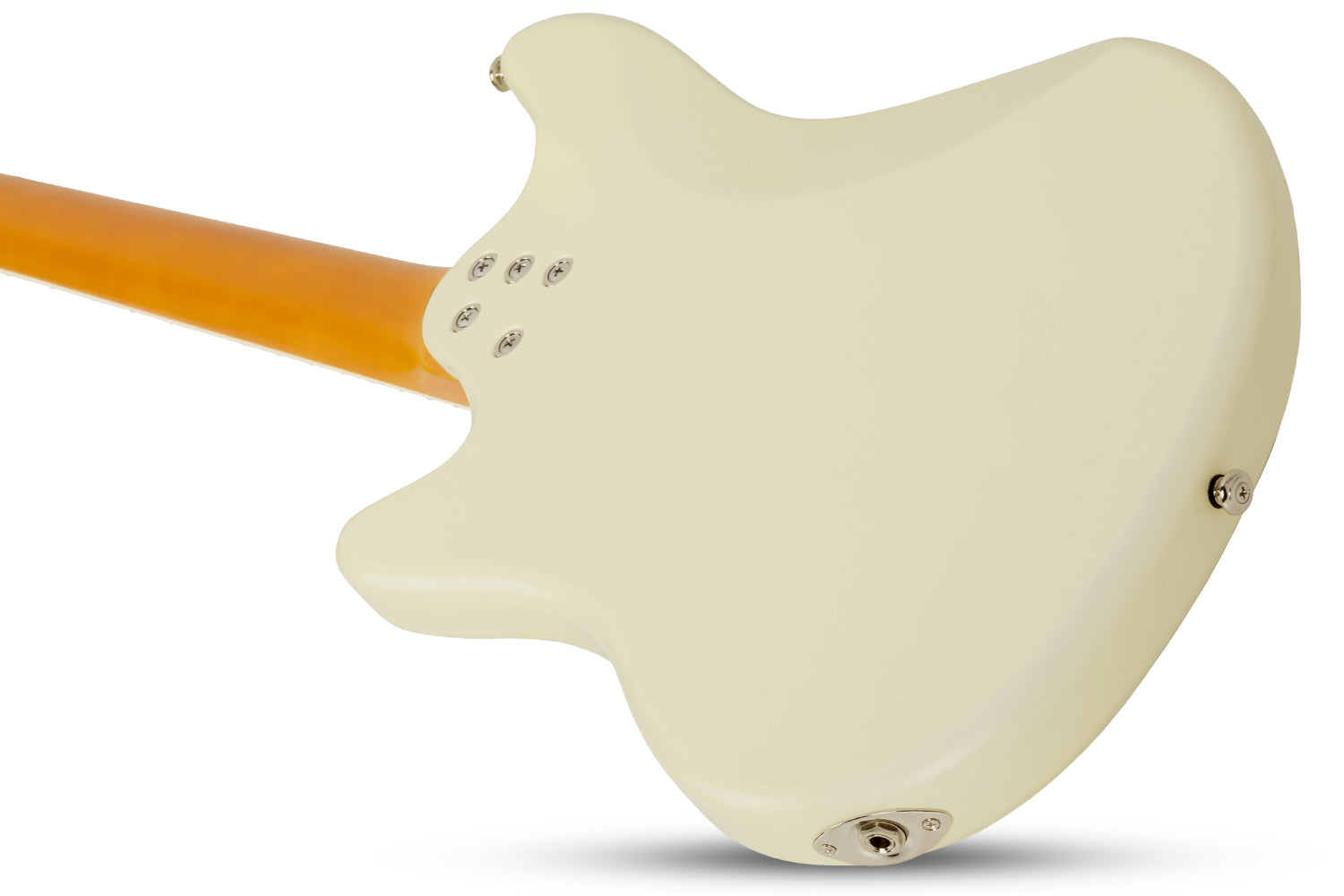 Schecter Hellcat-6 Electric Guitar, Ivory Pearl 294-SHC