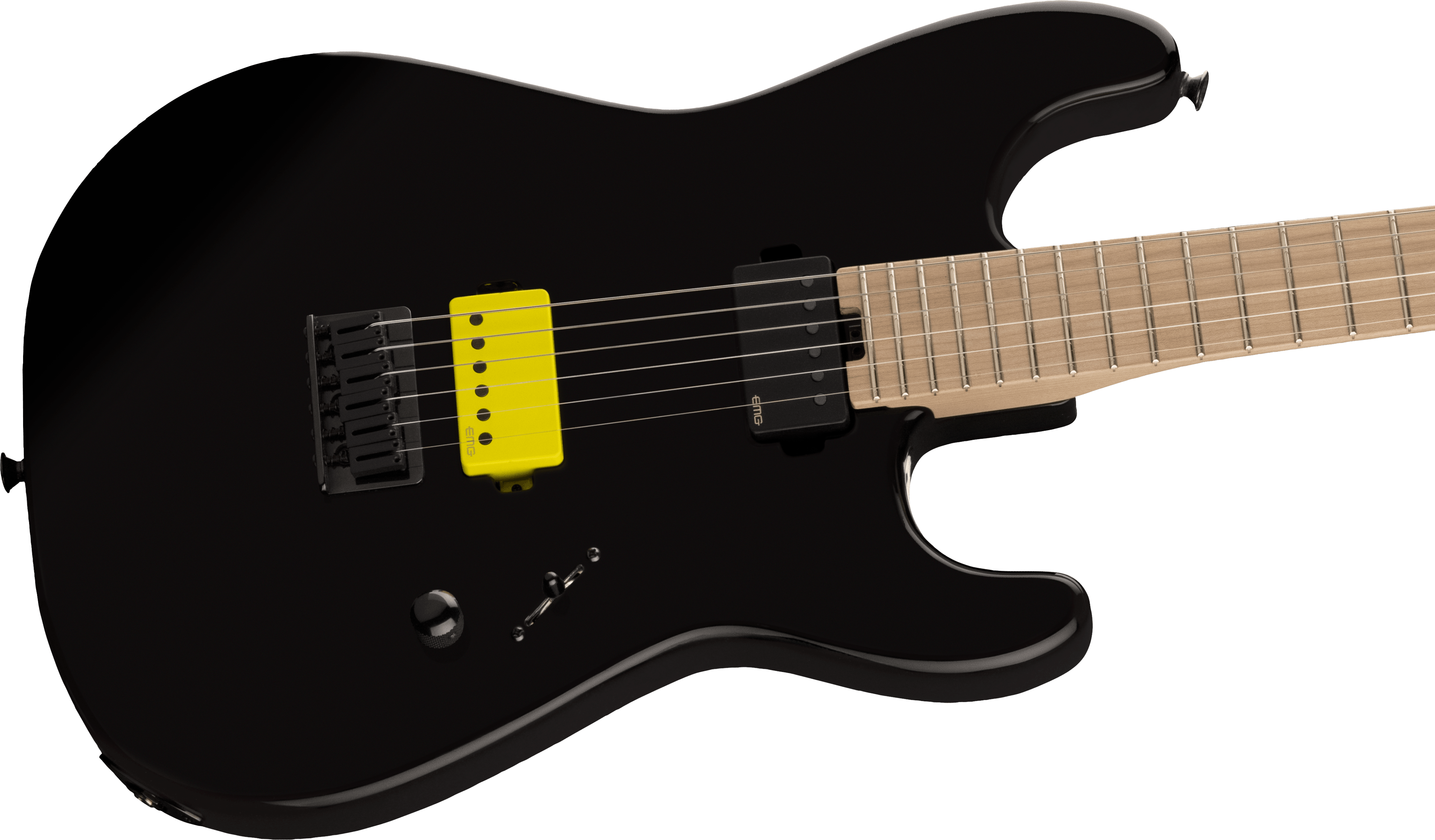 CHARVEL Sean Long Signature Pro-Mod San Dimas Style 1 HH HT M Maple Fingerboard Gloss Black 2965051503