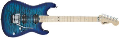 Charvel Pro-Mod San Dimas Style 1 HH FR Quilted Maple Top in Chlorine Burst