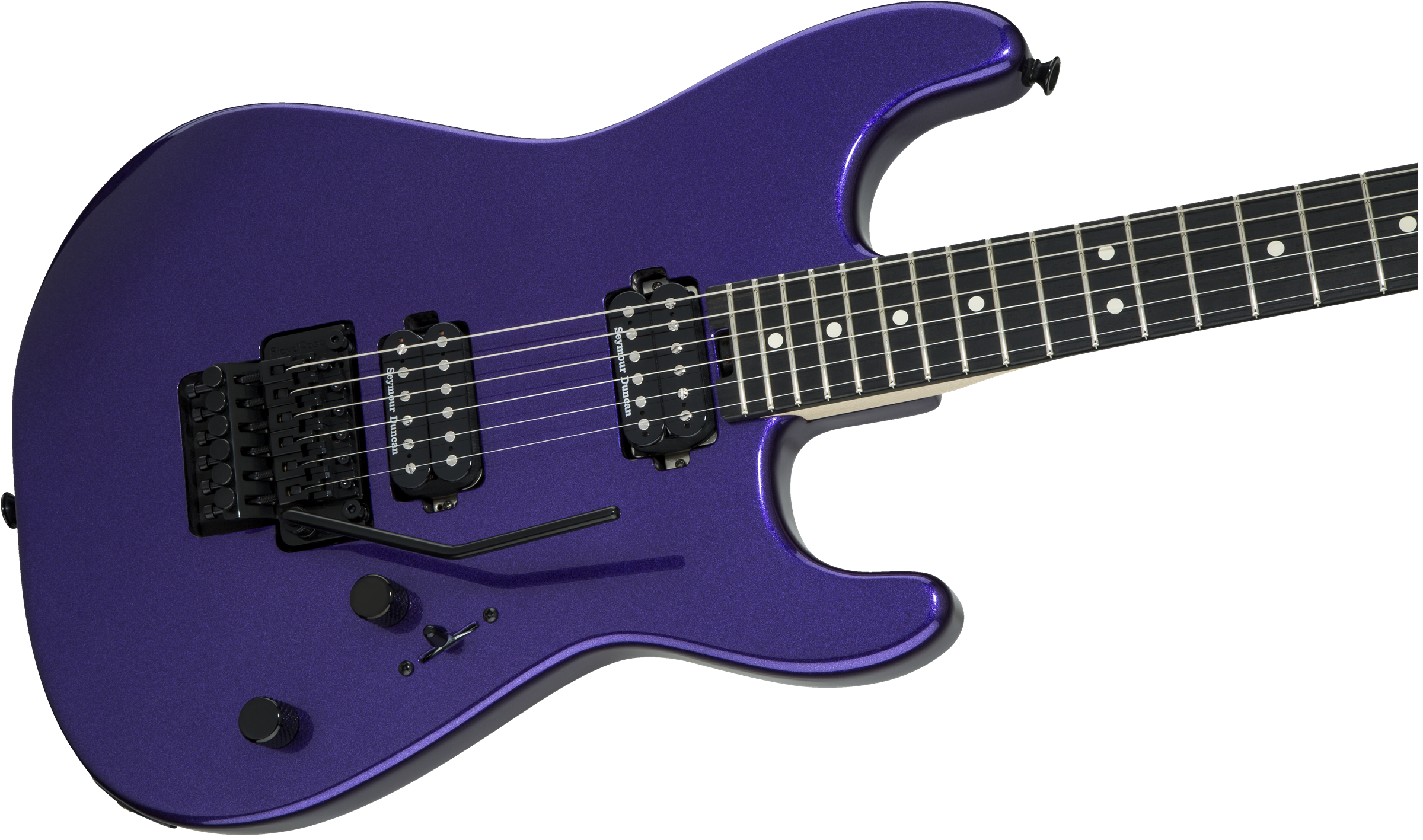 CHARVEL Pro-Mod San Dimas Style 1 HH FR E Ebony Fingerboard Deep Purple Metallic 2019