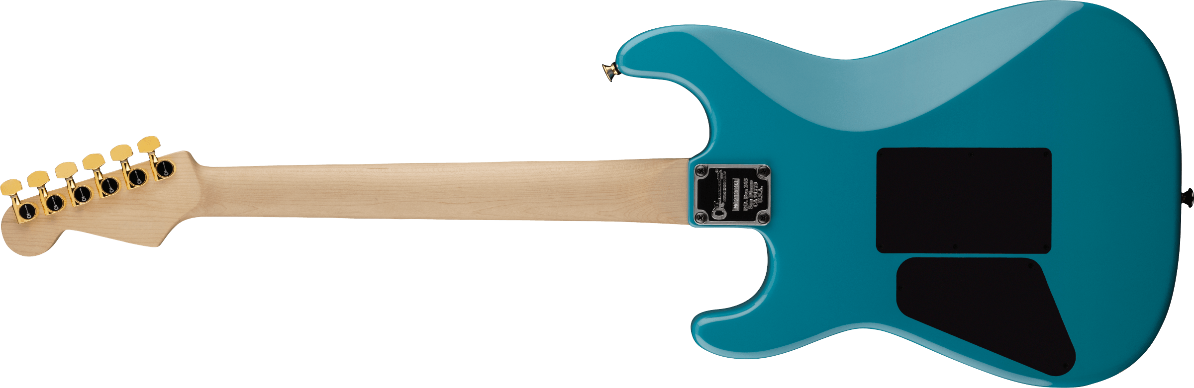 CHARVEL Pro-Mod San Dimas Style 1 HH FR E Ebony Fingerboard, Miami Blue 2965841591