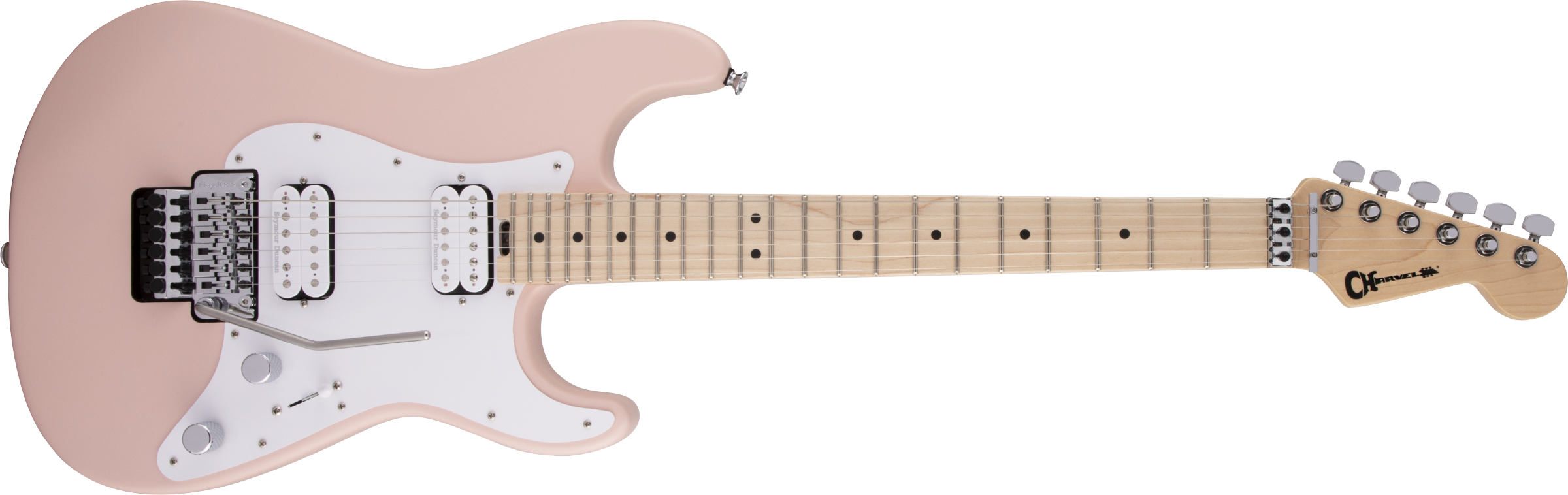 Charvel  Pro-Mod So-Cal Style 1 HH FR M Maple Fingerboard Satin Shell Pink 2966031519