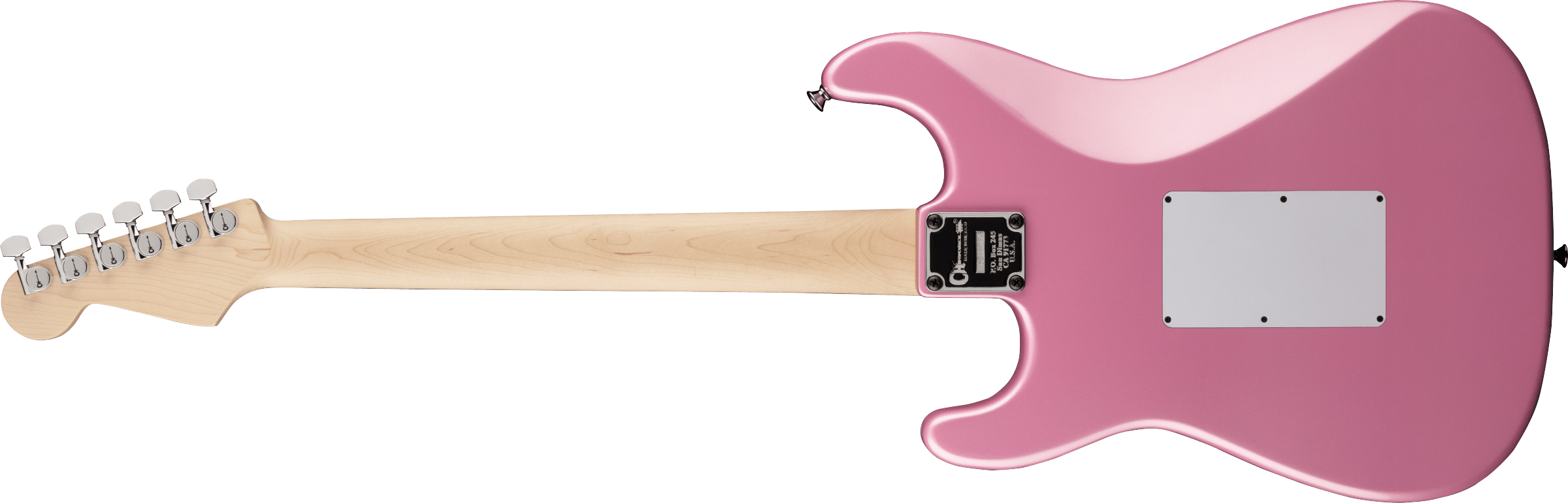 CHARVEL Pro-Mod So-Cal Style 1 HSH FR M Maple Fingerboard Platinum Pink 2966034519 SERIAL NUMBER MC216072 - 8.2 LBS
