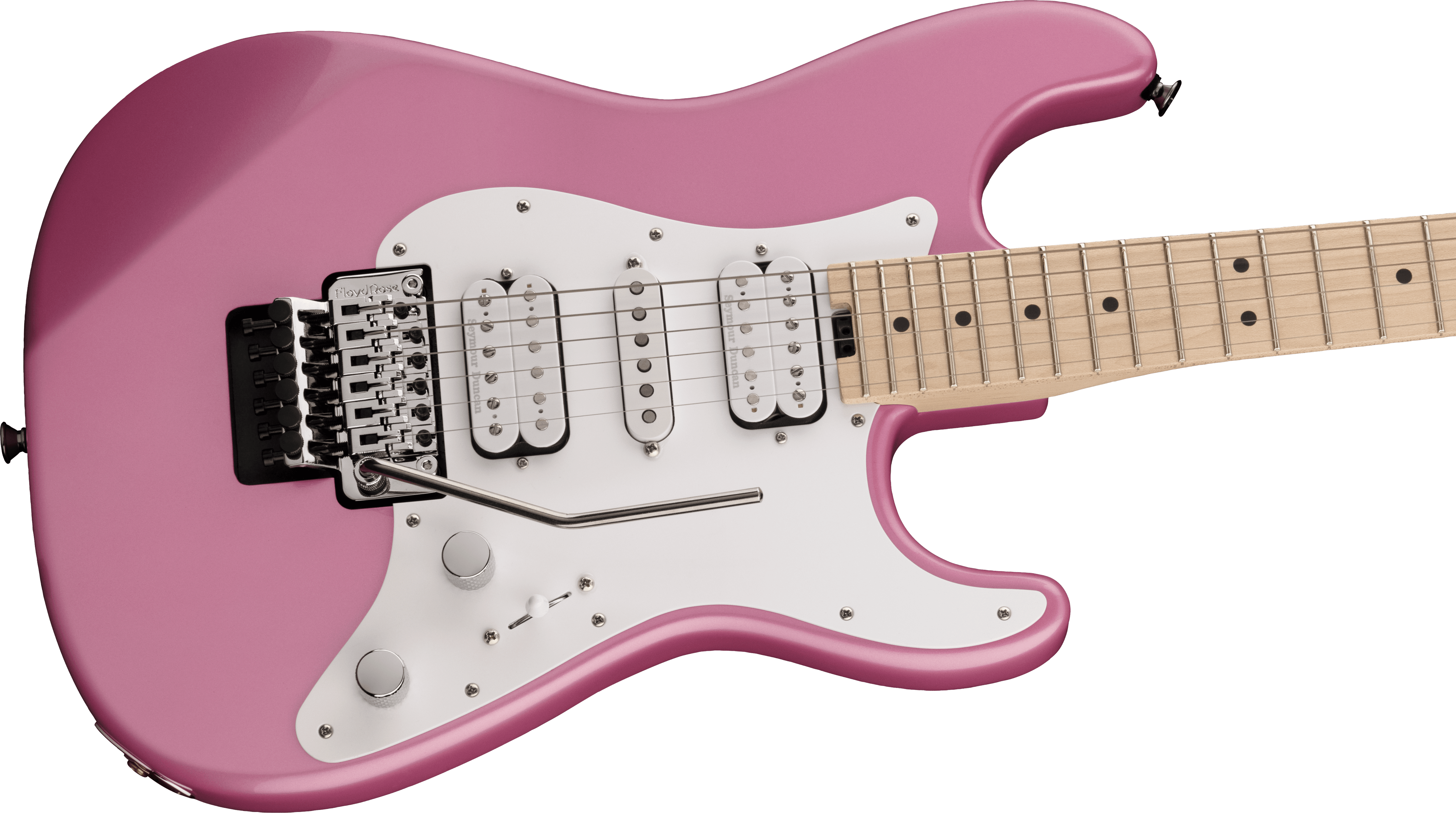CHARVEL Pro-Mod So-Cal Style 1 HSH FR M Maple Fingerboard Platinum Pink 2966034519