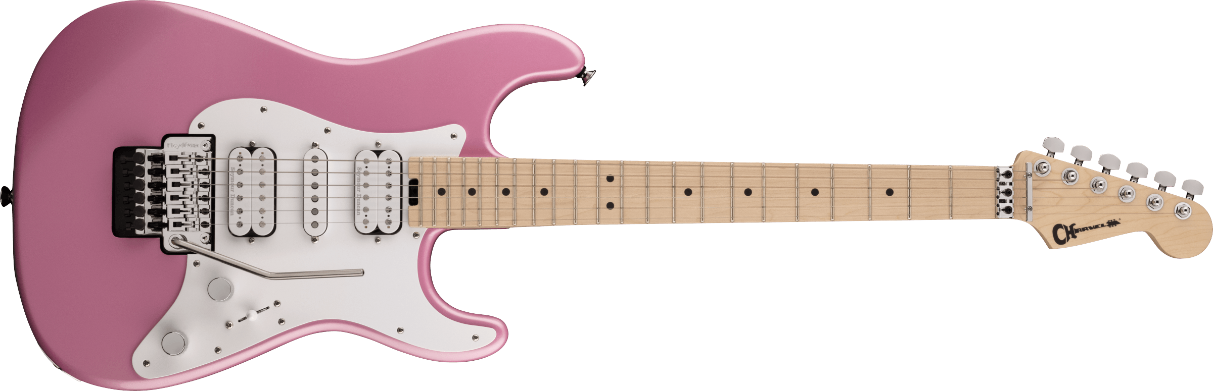 CHARVEL Pro-Mod So-Cal Style 1 HSH FR M Maple Fingerboard Platinum Pink 2966034519 SERIAL NUMBER MC216072 - 8.2 LBS