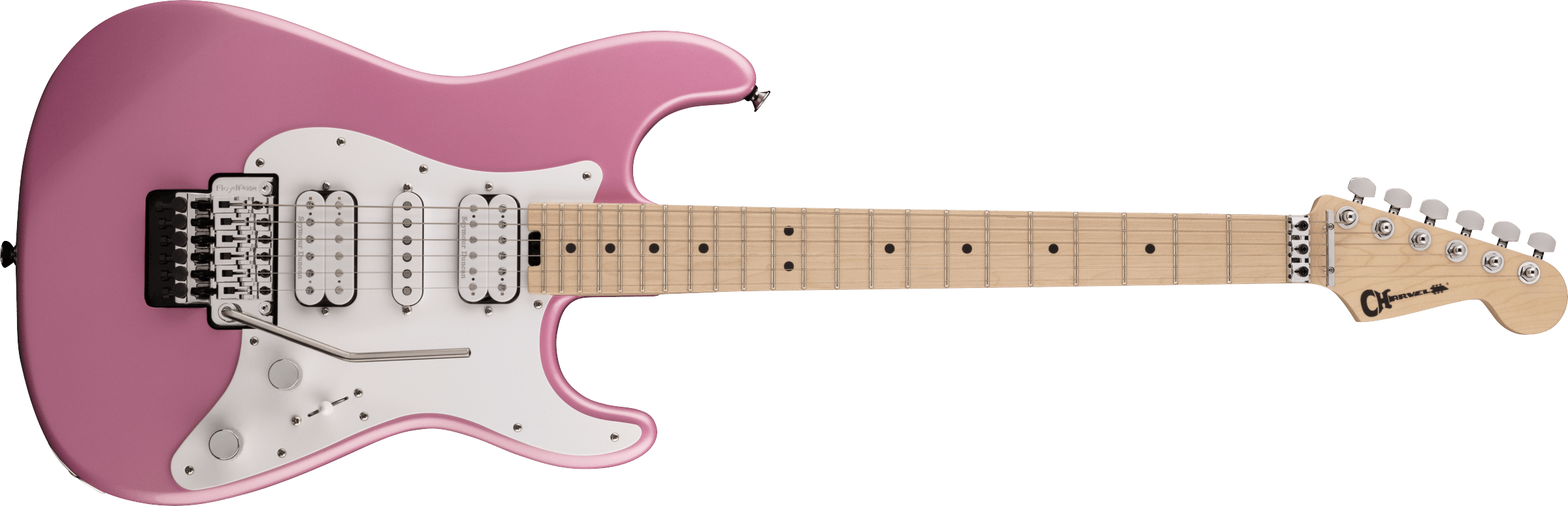 CHARVEL Pro-Mod So-Cal Style 1 HSH FR M Maple Fingerboard Platinum Pink 2966034519