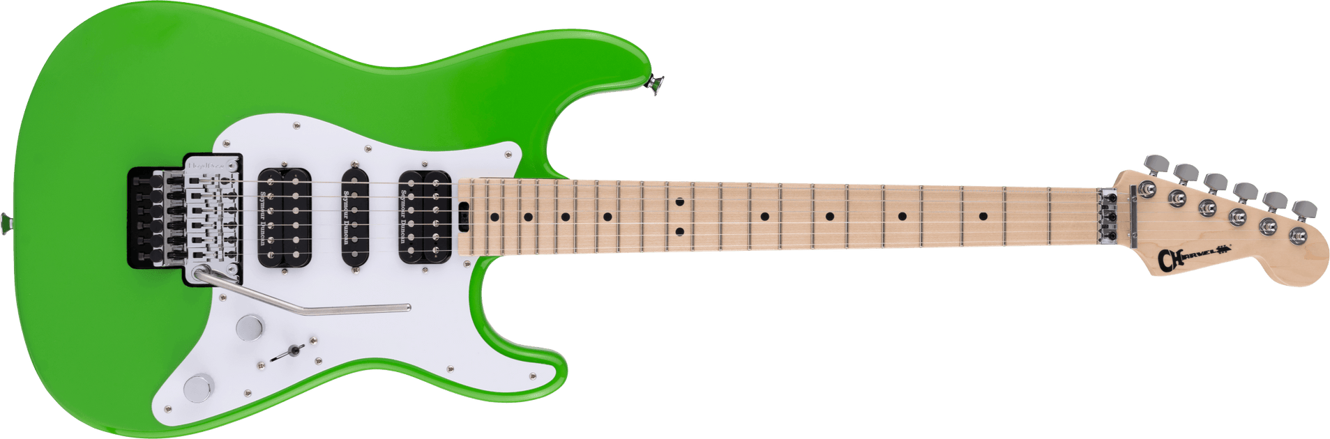 Charvel Pro Mod So Cal Style HSH FR M Maple Fingerboard Slime Green —  Music