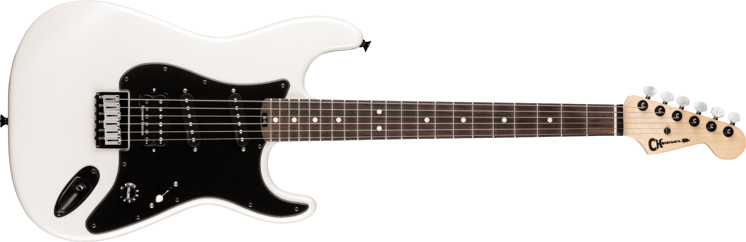 CHARVEL Jake E Lee Signature Pro-Mod So-Cal Style 1 HSS HT Rosewood Fingerboard Pearl White 2966253576
