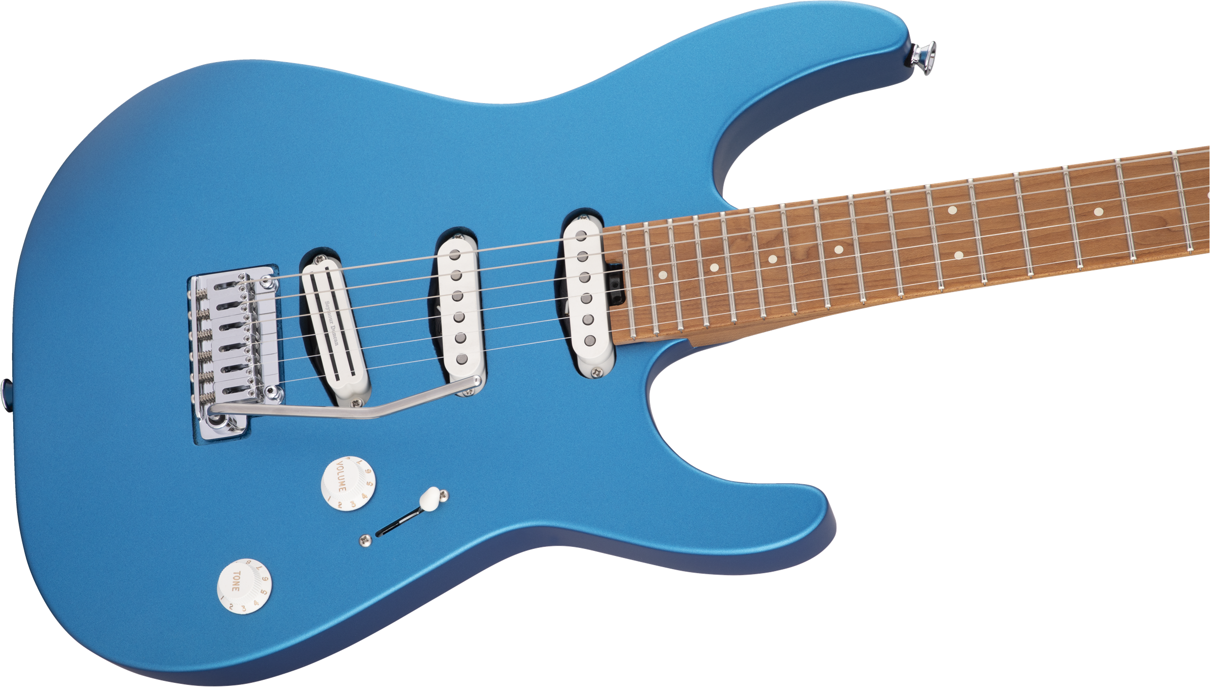 Charvel Pro-Mod DK22 SSS 2PT CM Caramelized Maple Fingerboard Electric Blue 2969026527