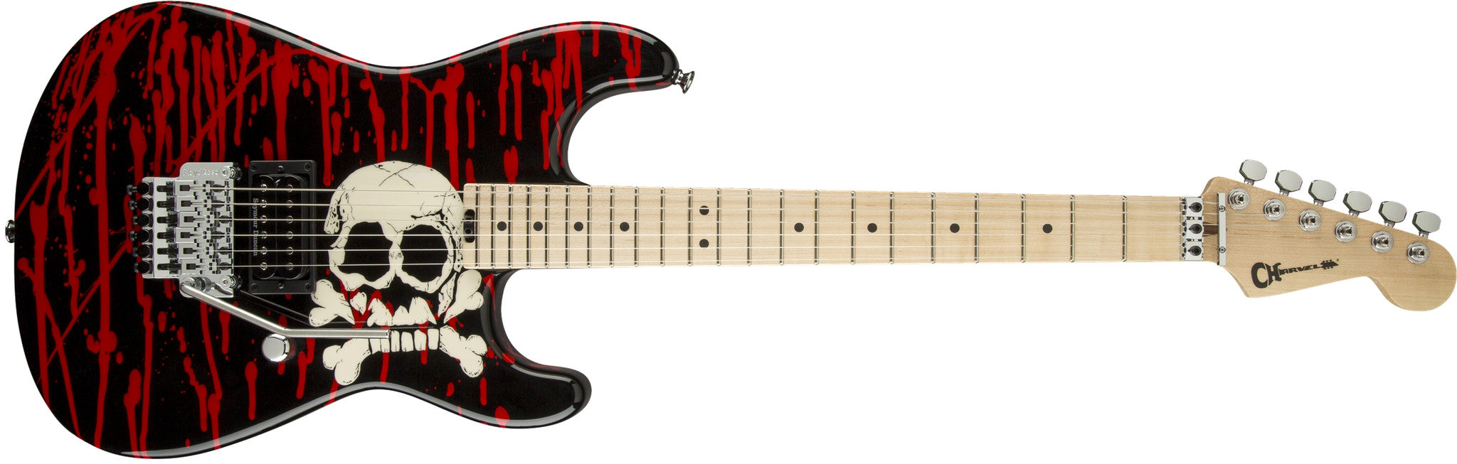 Charvel Warren DeMartini Signature Blood And Skull Pro Mod, Maple Fingerboard 2969171590 - L.A. Music - Canada's Favourite Music Store!