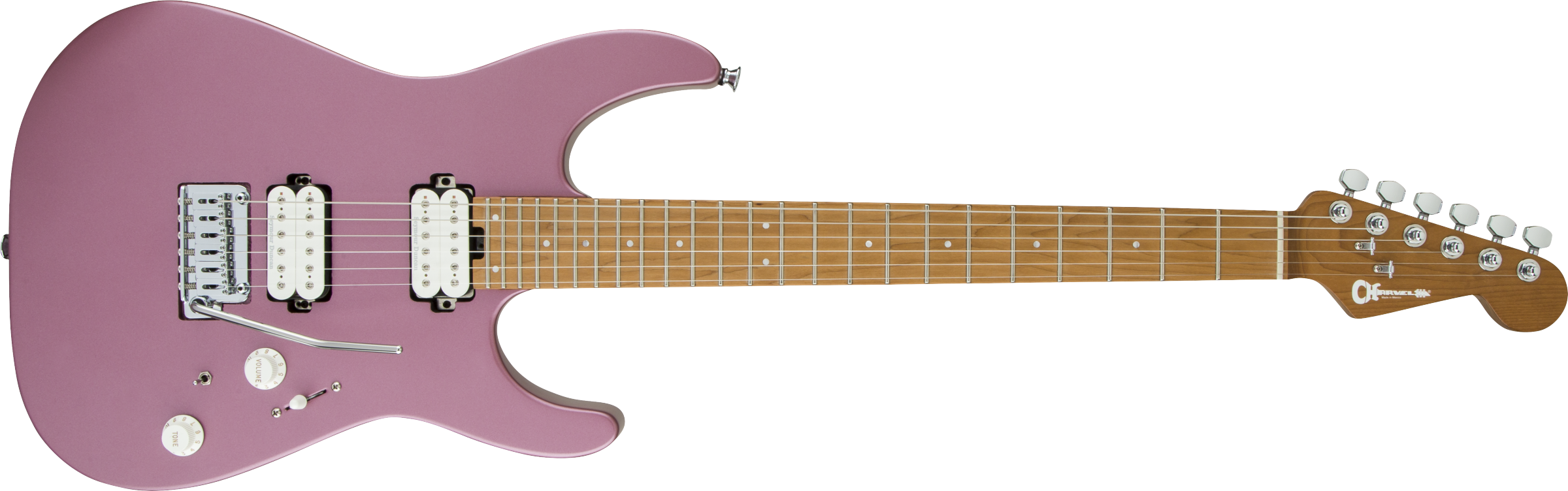 Charvel Pro Mod DK24 HH 2PT CM Caramelized Maple Fingerboard Satin