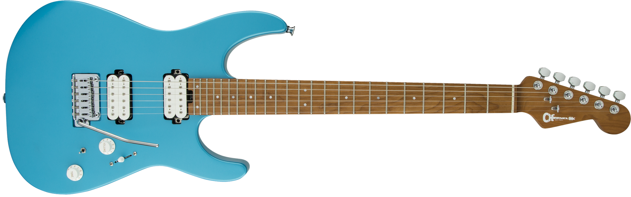 ほぼ新品CHARVEL Pro-Mod DK24 HH 2PT Blue 2969411534_gtr_frt_001_rr_2011