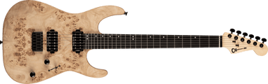 CHARVEL Pro Mod DK24 HH HT E Mahogany with Poplar Burl Ebony Fingerboard Desert Sand 2969851557