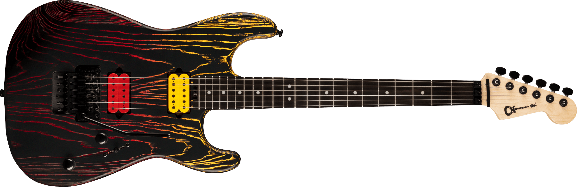 CHARVEL Pro-Mod San Dimas® Style 1 HH FR E Ash, Ebony Fingerboard, Sunburn 2970011504