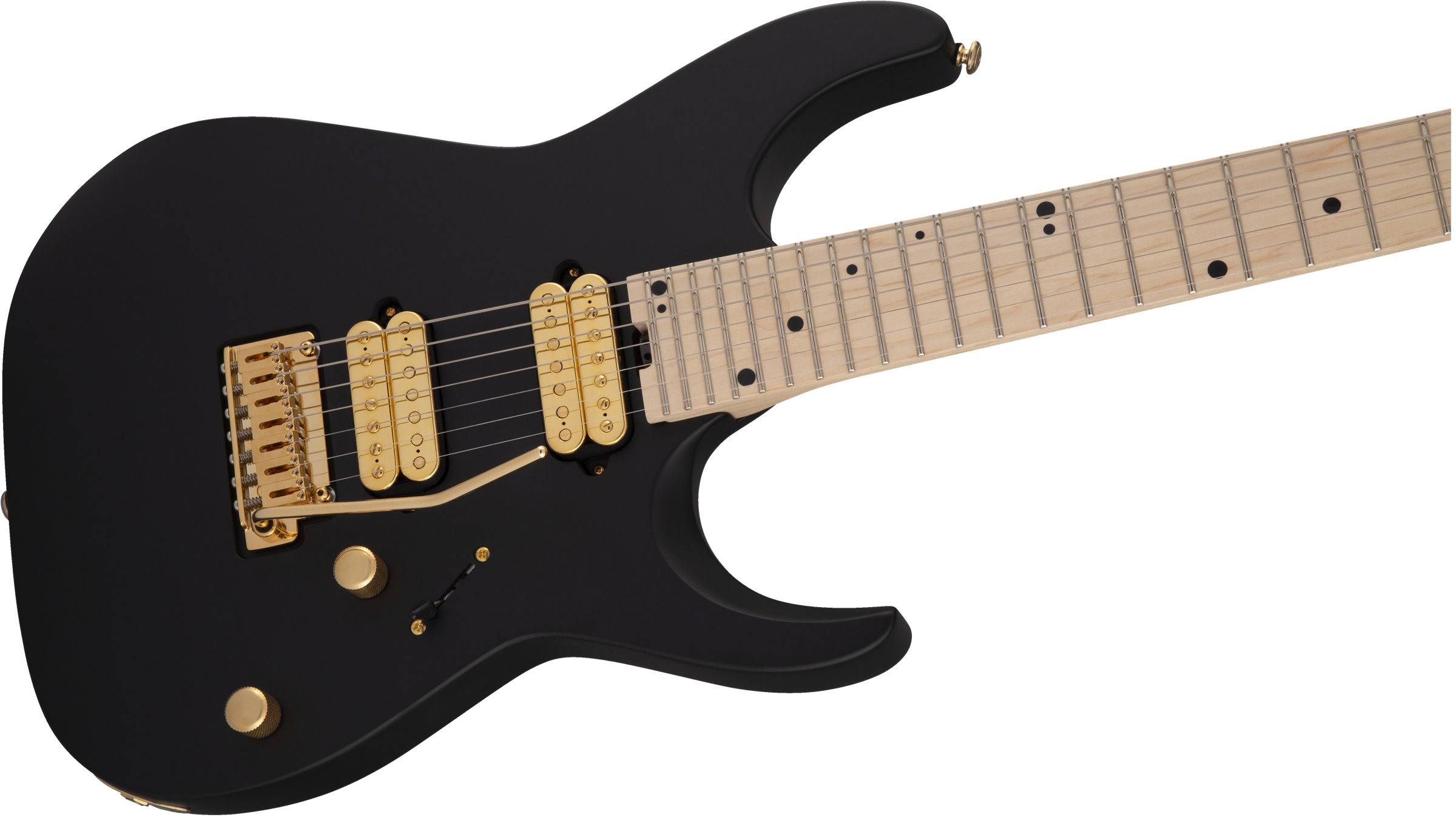 Charvel Angel Vivaldi Signature DK24-7 Nova Maple Fingerboard Satin Black 2979411568