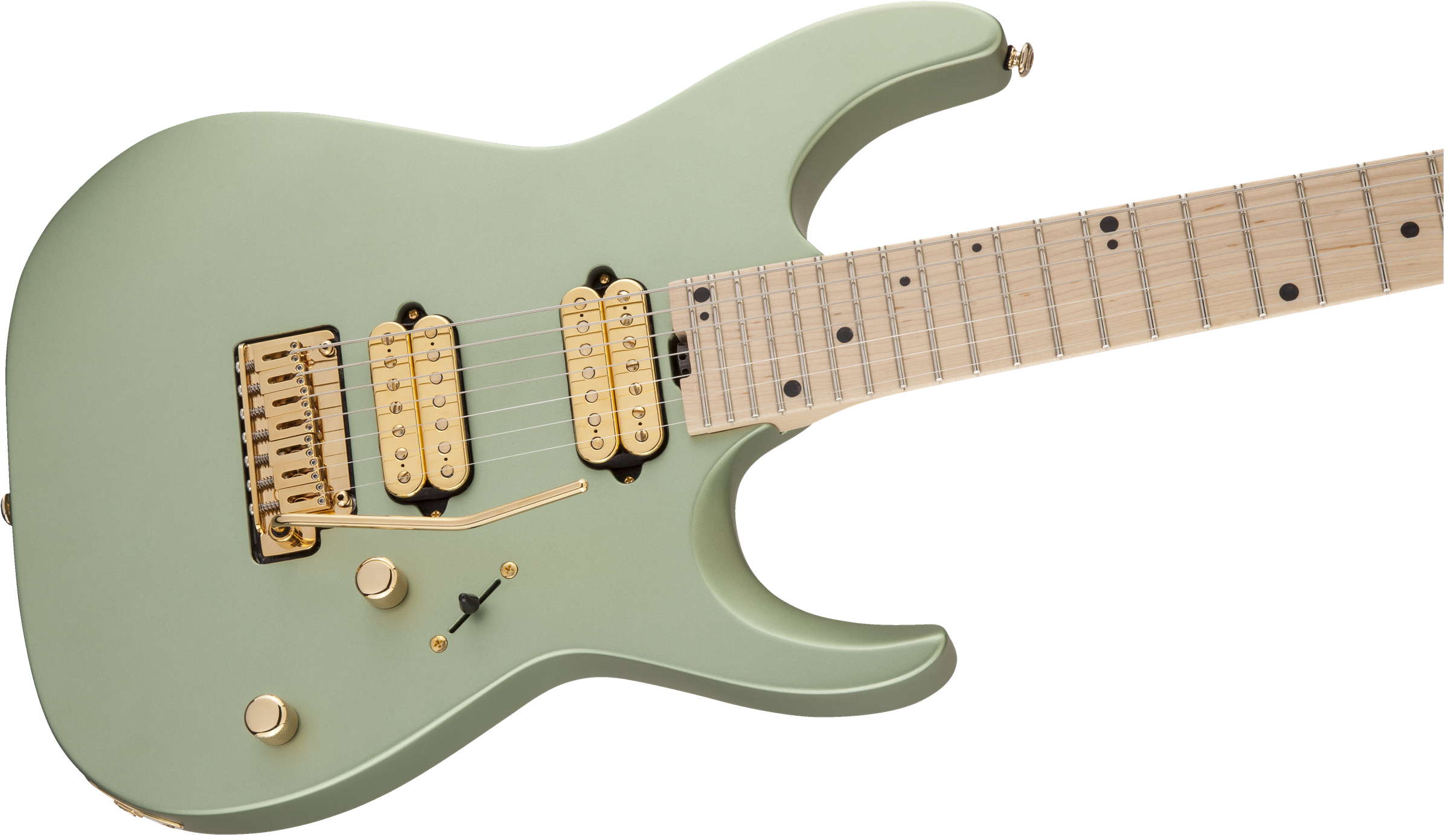 CHARVEL Angel Vivaldi Signature DK24-7 NOVA Maple Fingerboard Satin Sage Green 2019