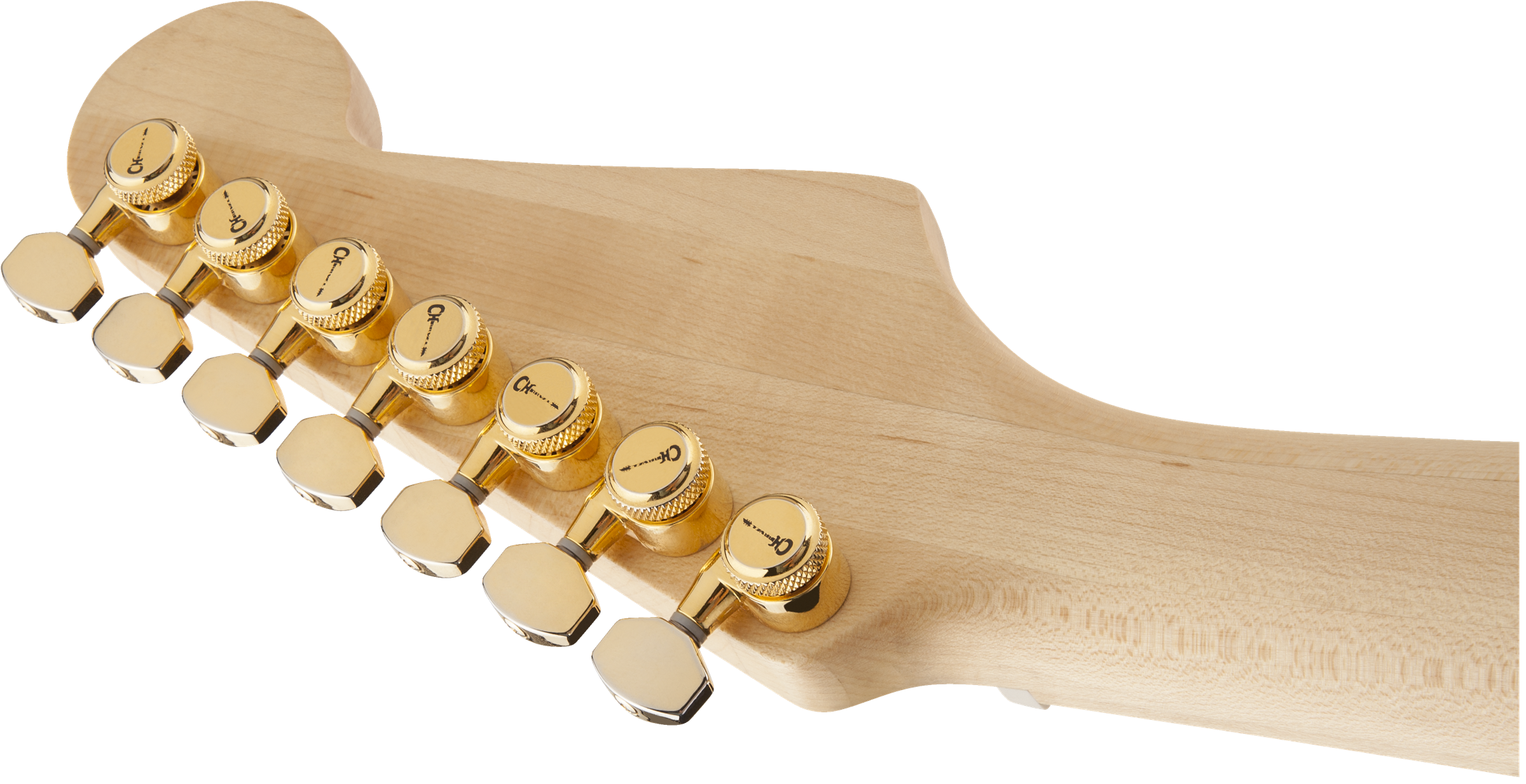 Charvel locking tuners top